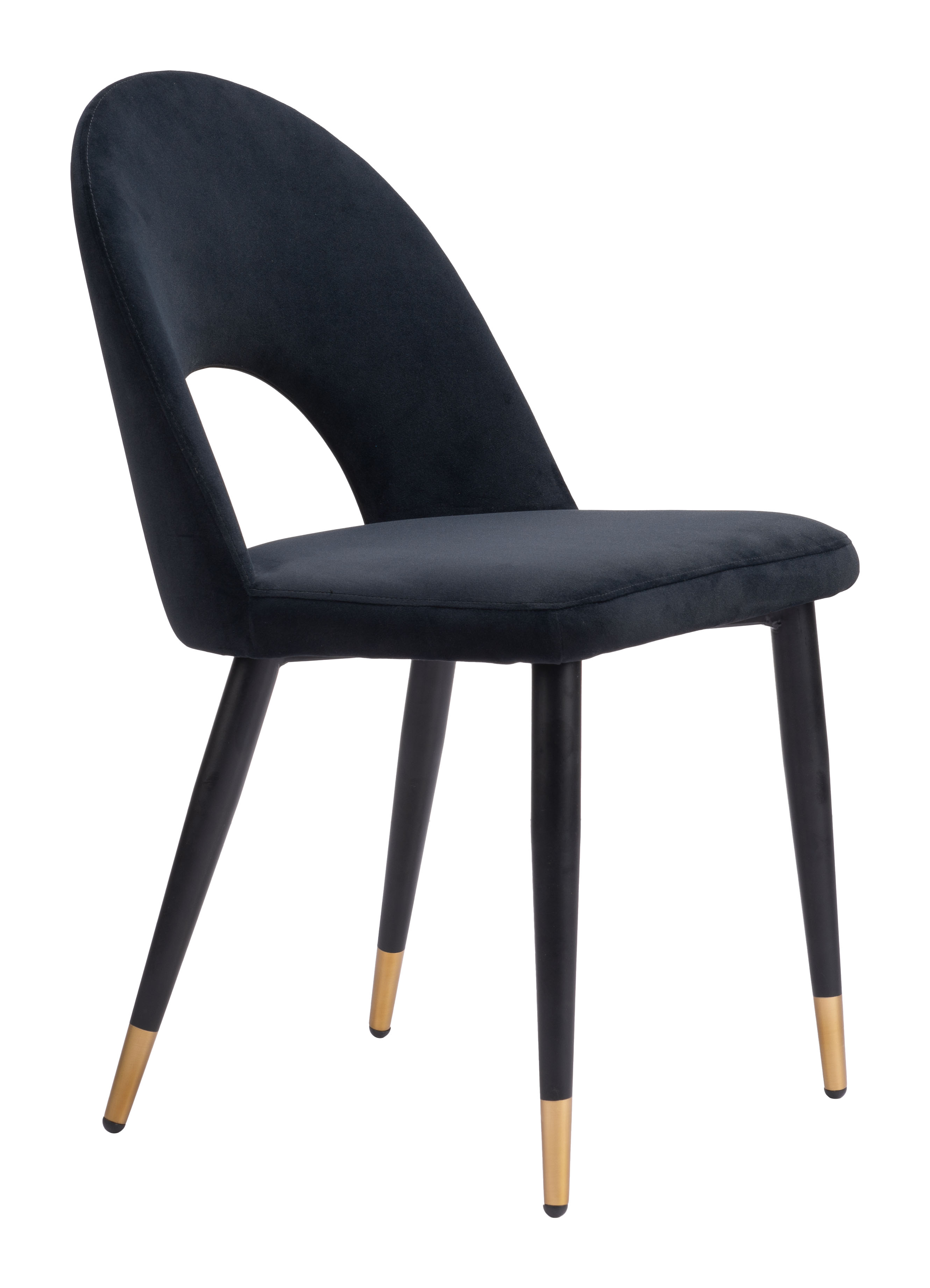 ZUO Menlo Dining Chair (Set of 2) - Black