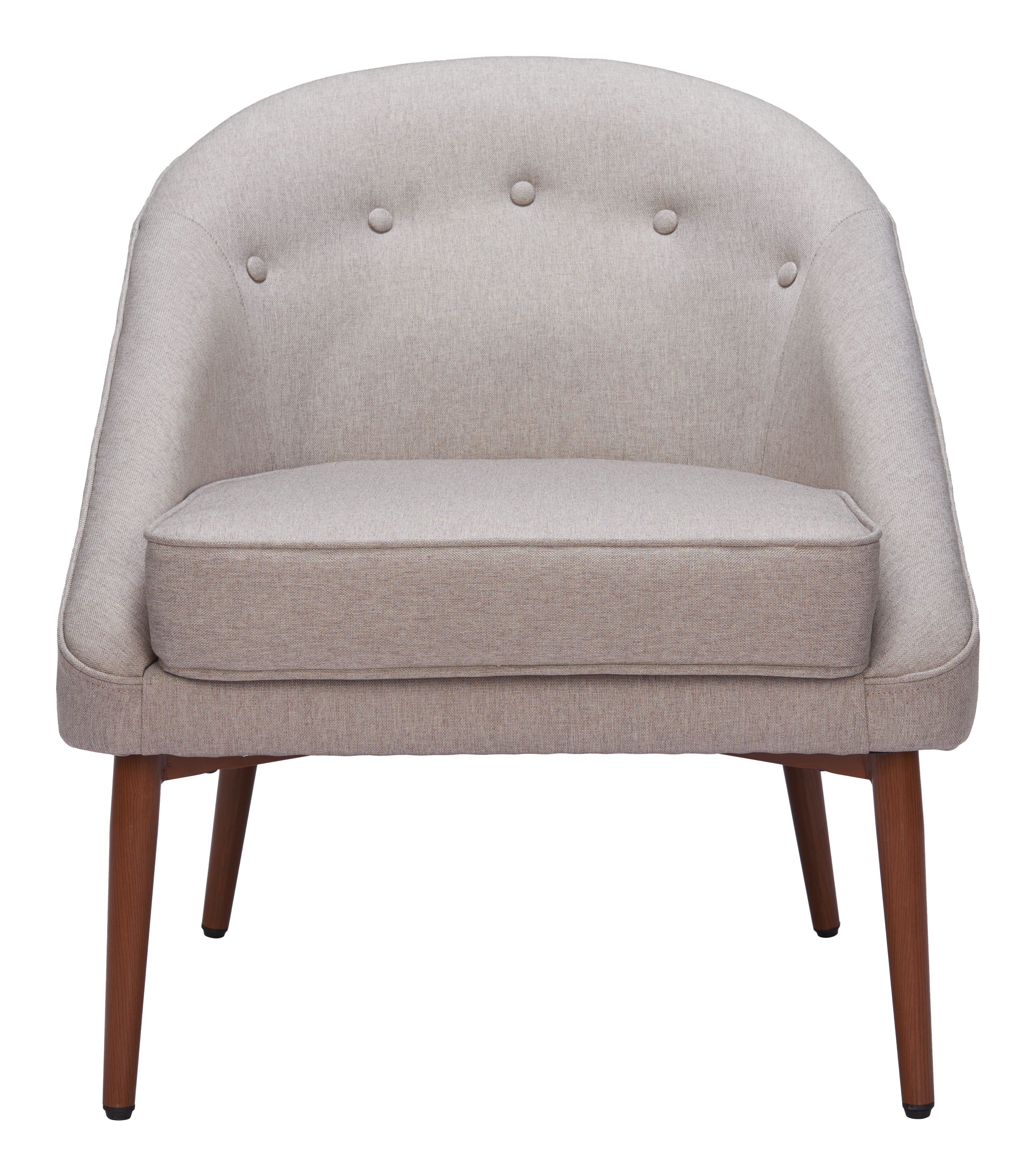 ZUO - Carter Accent Chair in Gray