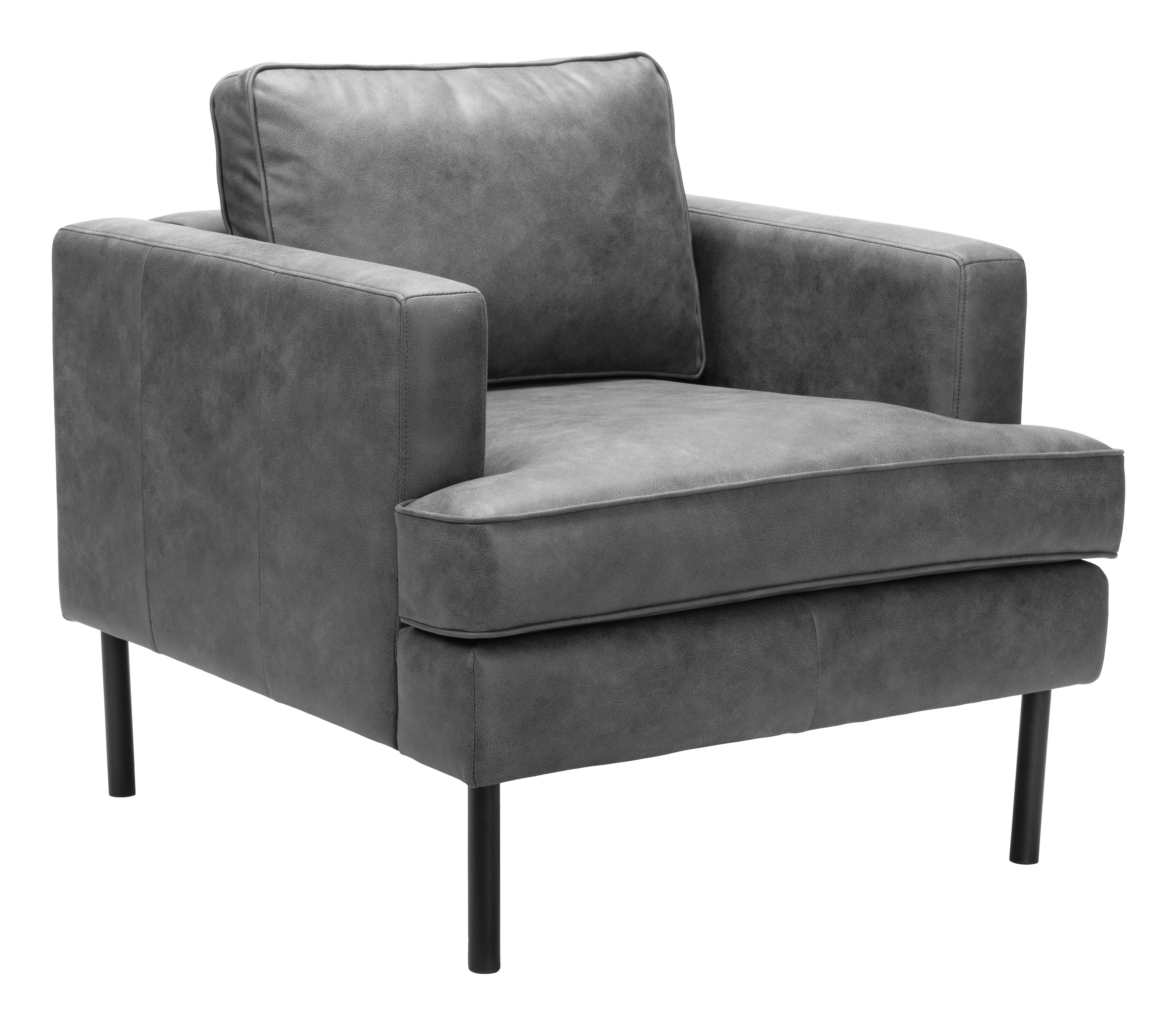 ZUO Decade Armchair - Vintage Gray