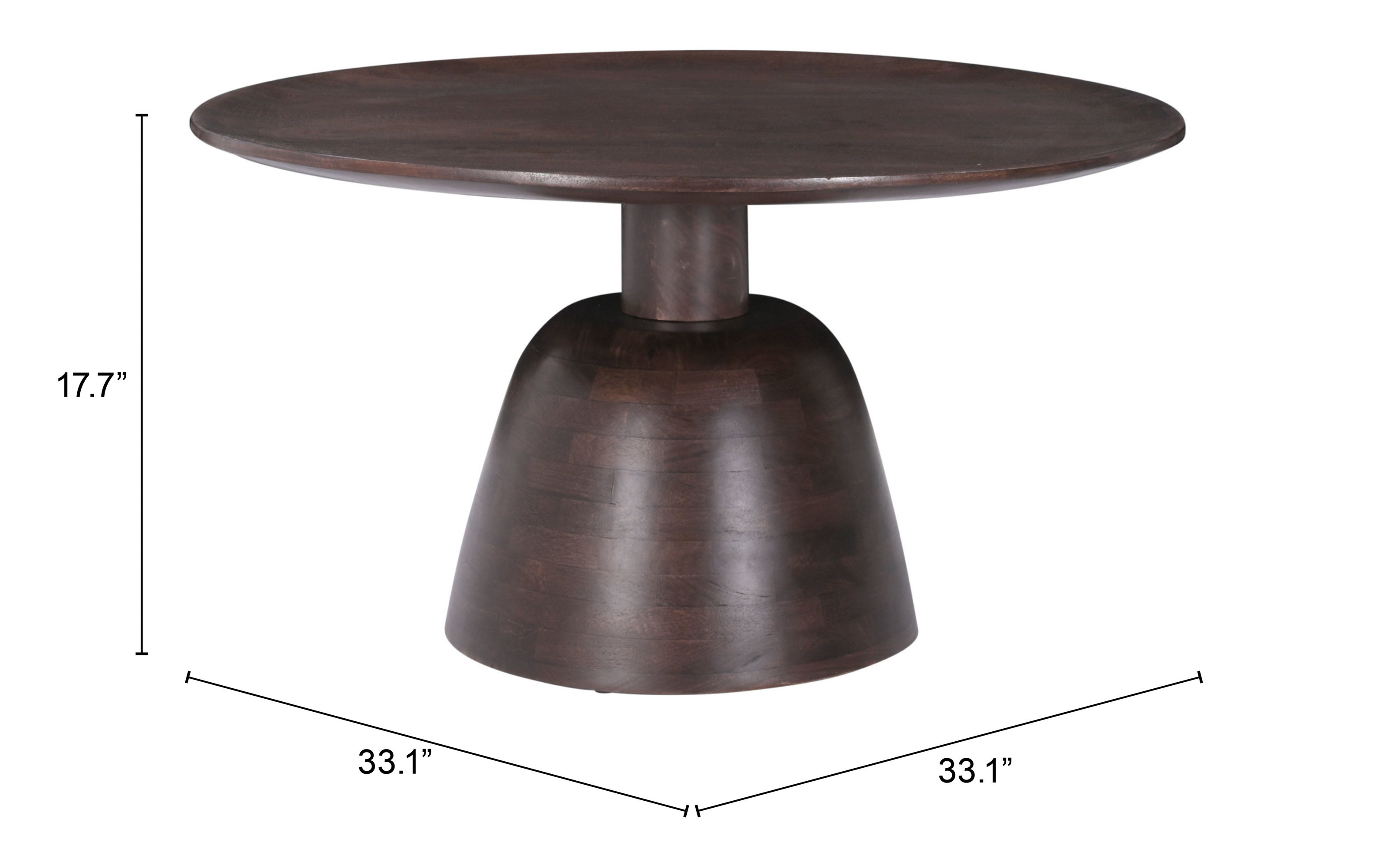 ZUO - Lucena Coffee Table in Bronze