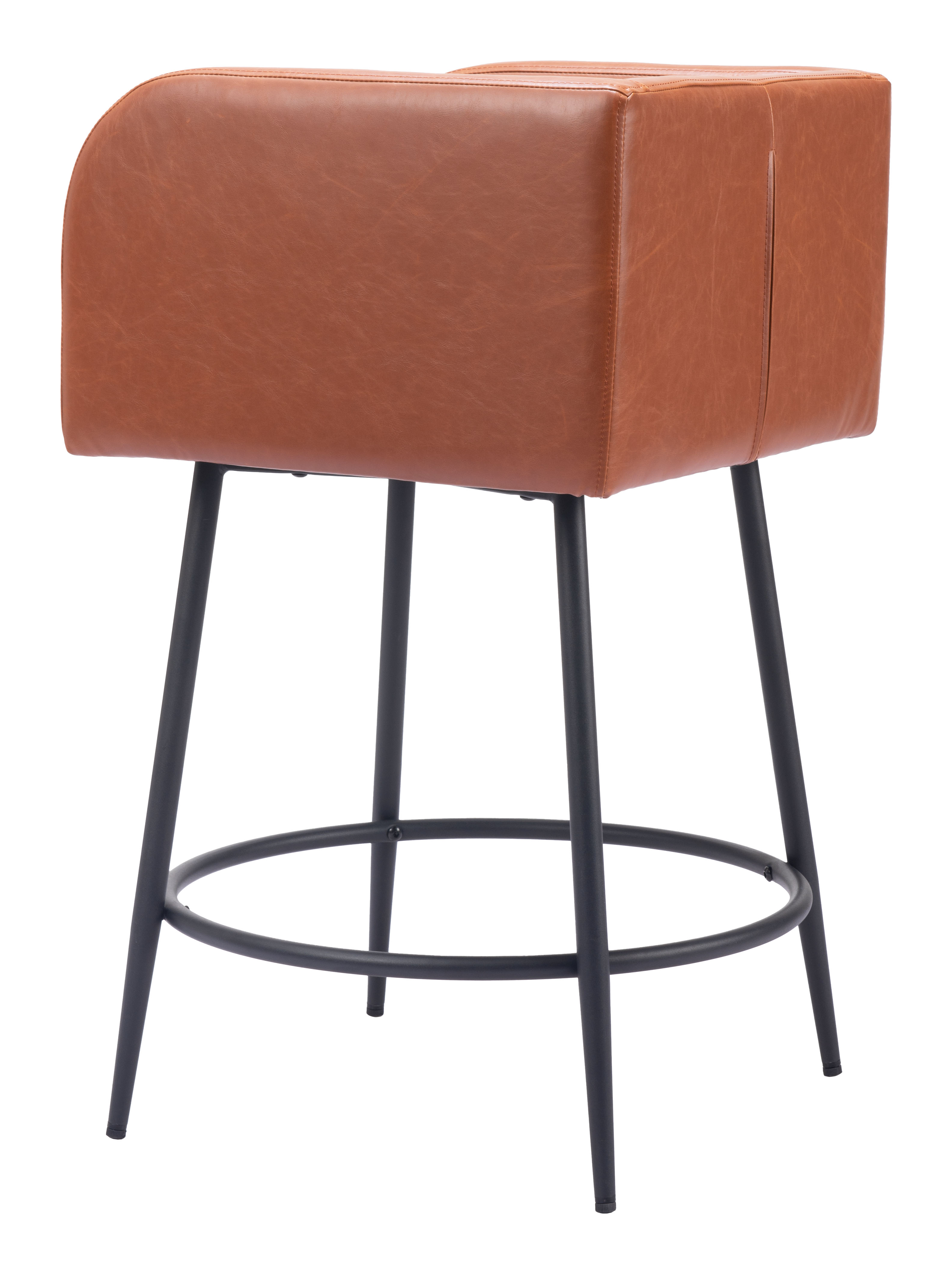 ZUO Horbat Counter Stool (Set of 2) - Brown