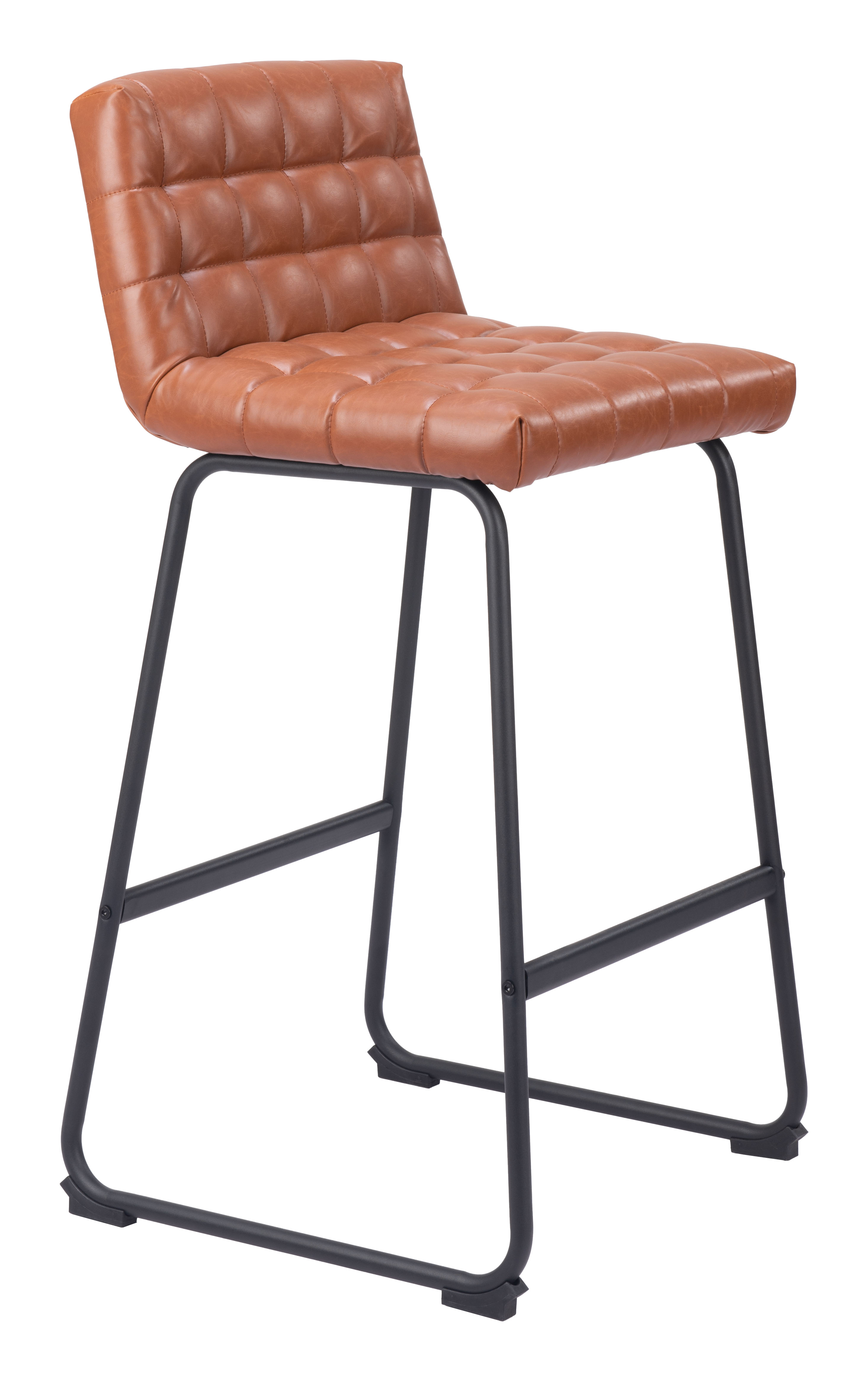 ZUO Pago Barstool (Set of 2) - Brown