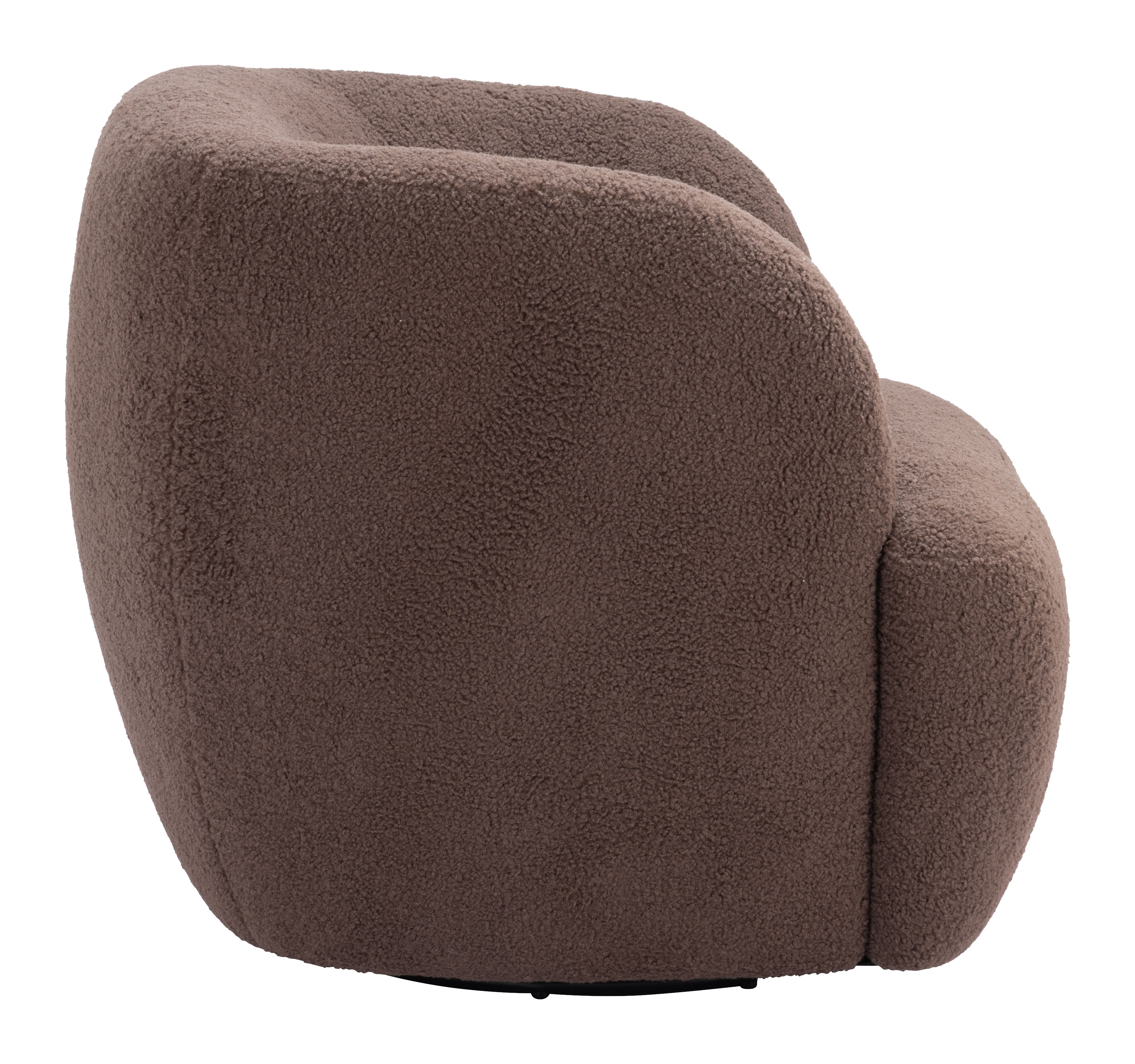 ZUO Govan Swivel Chair - Brown