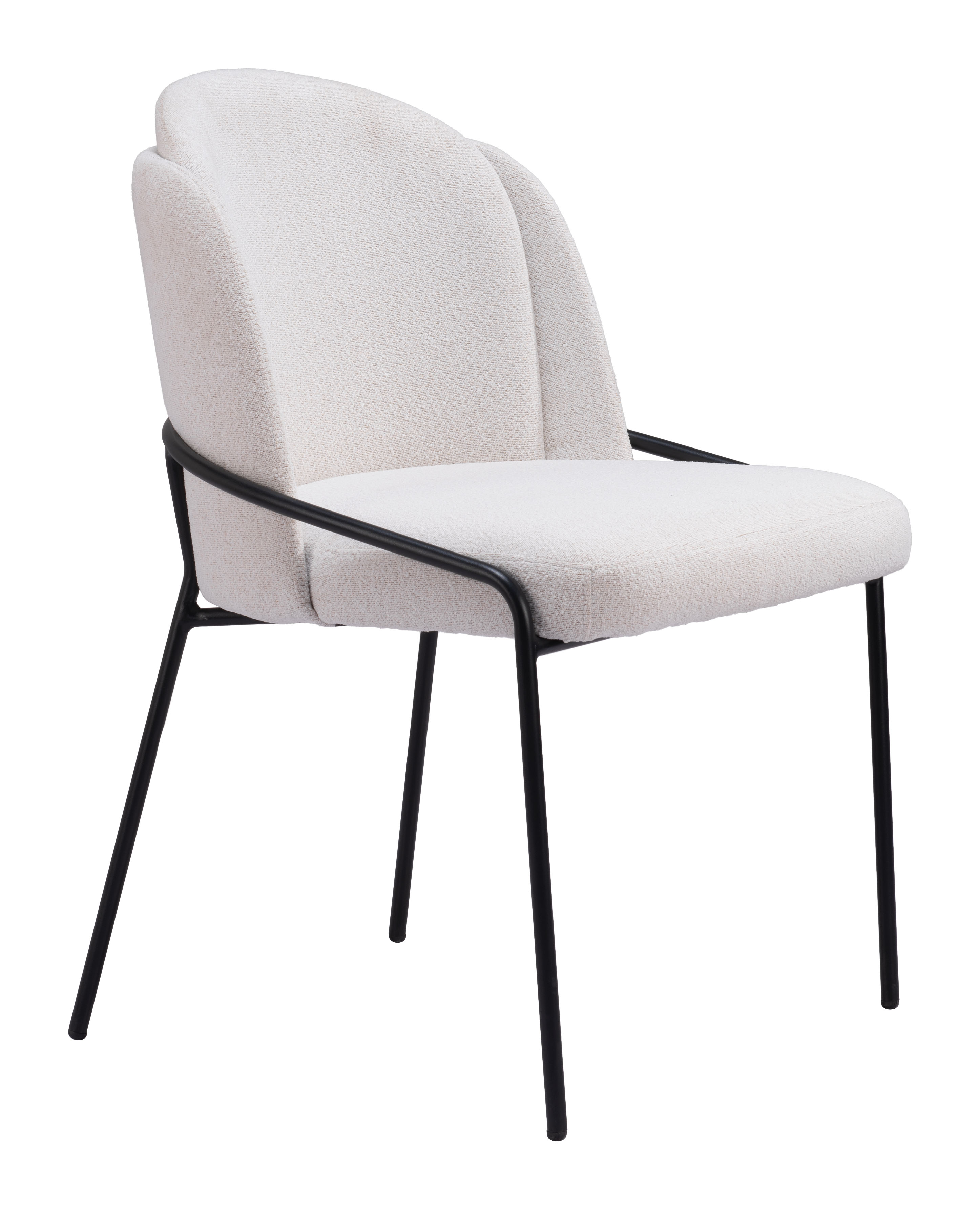 ZUO Jambi Dining Chair (Set of 2) - Ivory