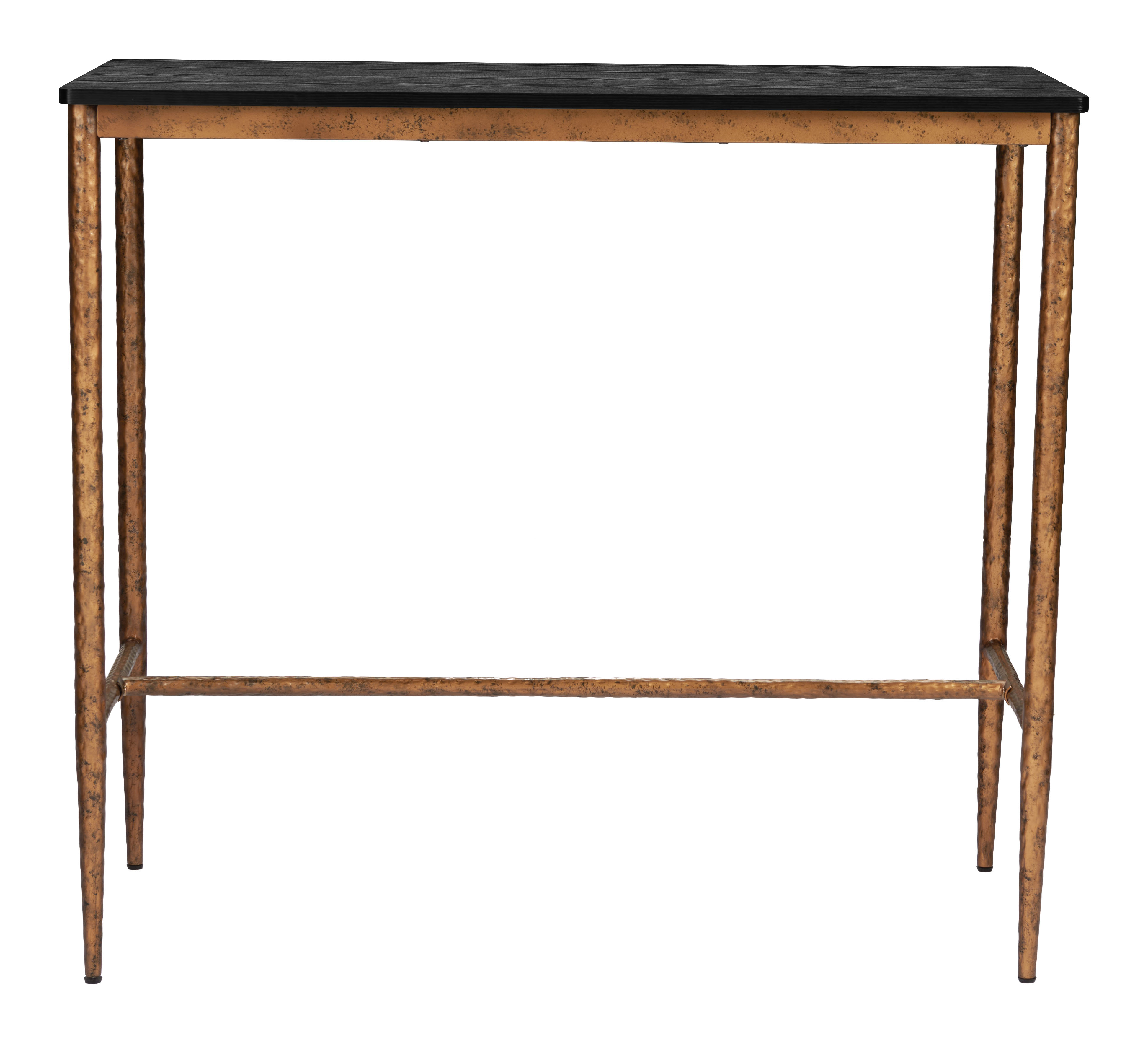 ZUO - Nida Bar Table in Black/Bronze