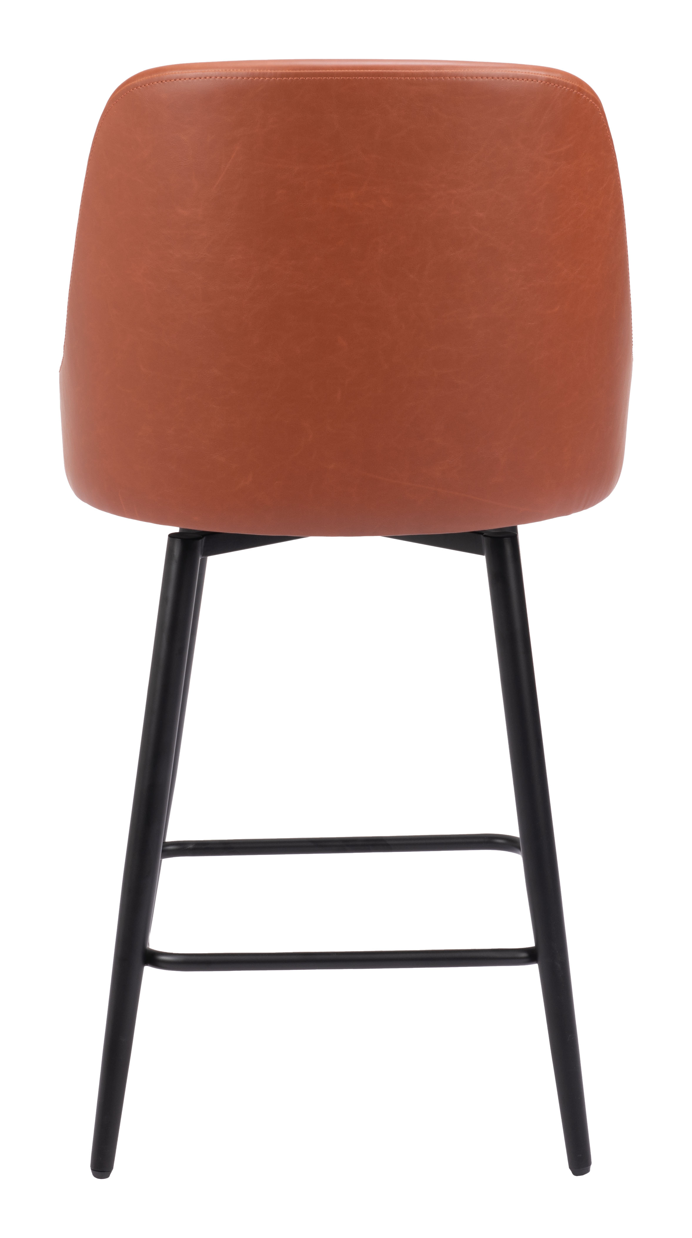 ZUO Keppel Swivel Counter Stool - Brown