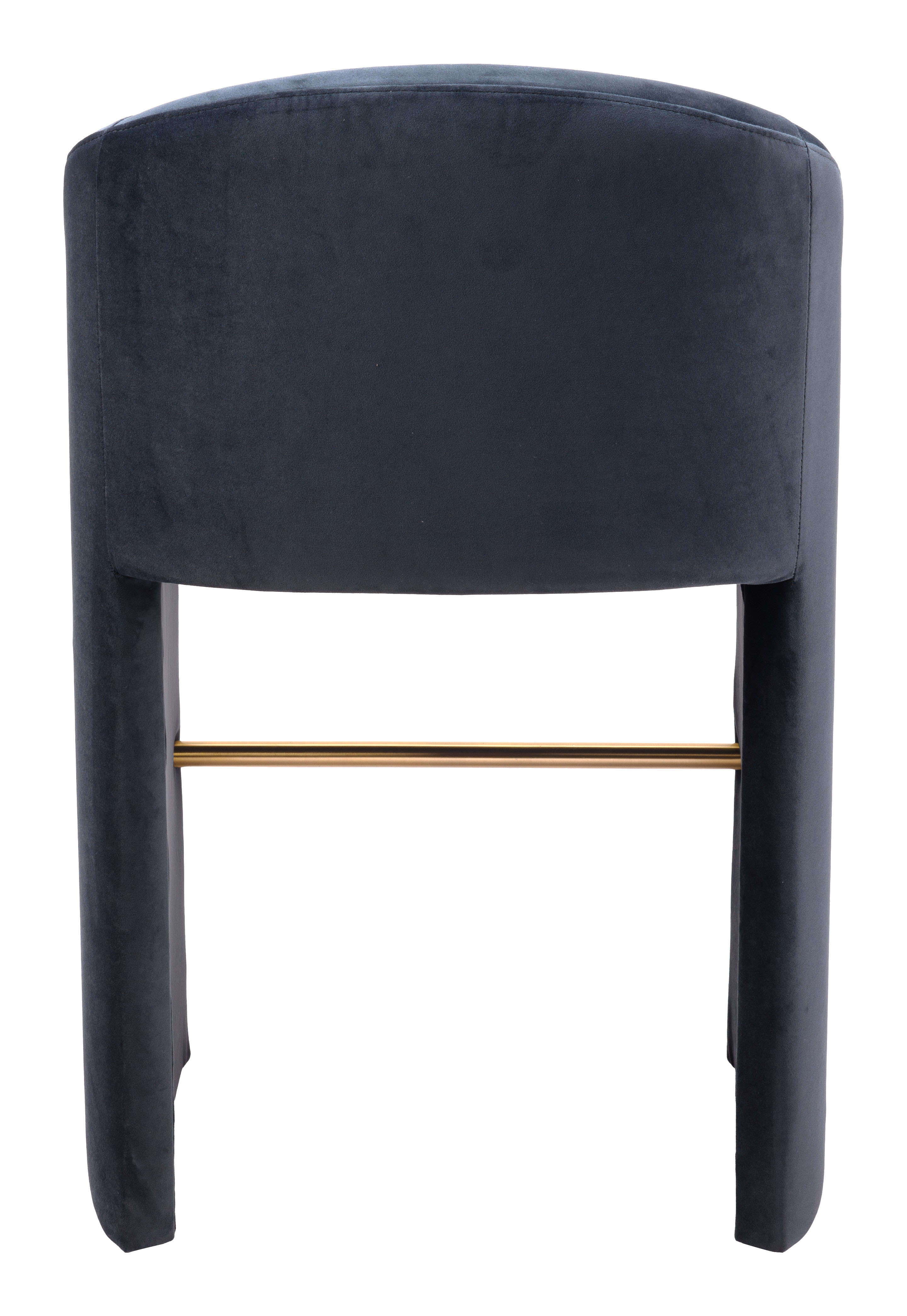 ZUO - Emas Barstool in Midnight Gray