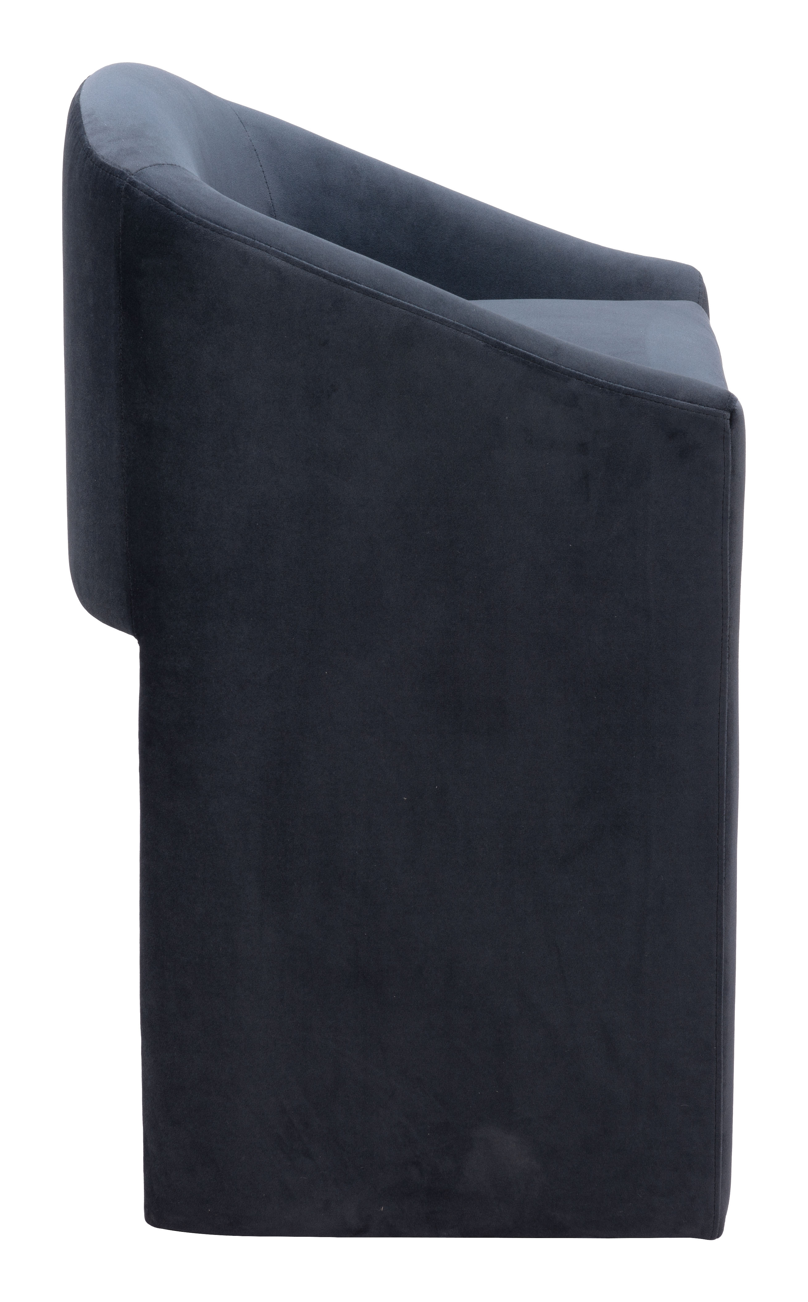 ZUO - Emas Counter Stool in Midnight Gray