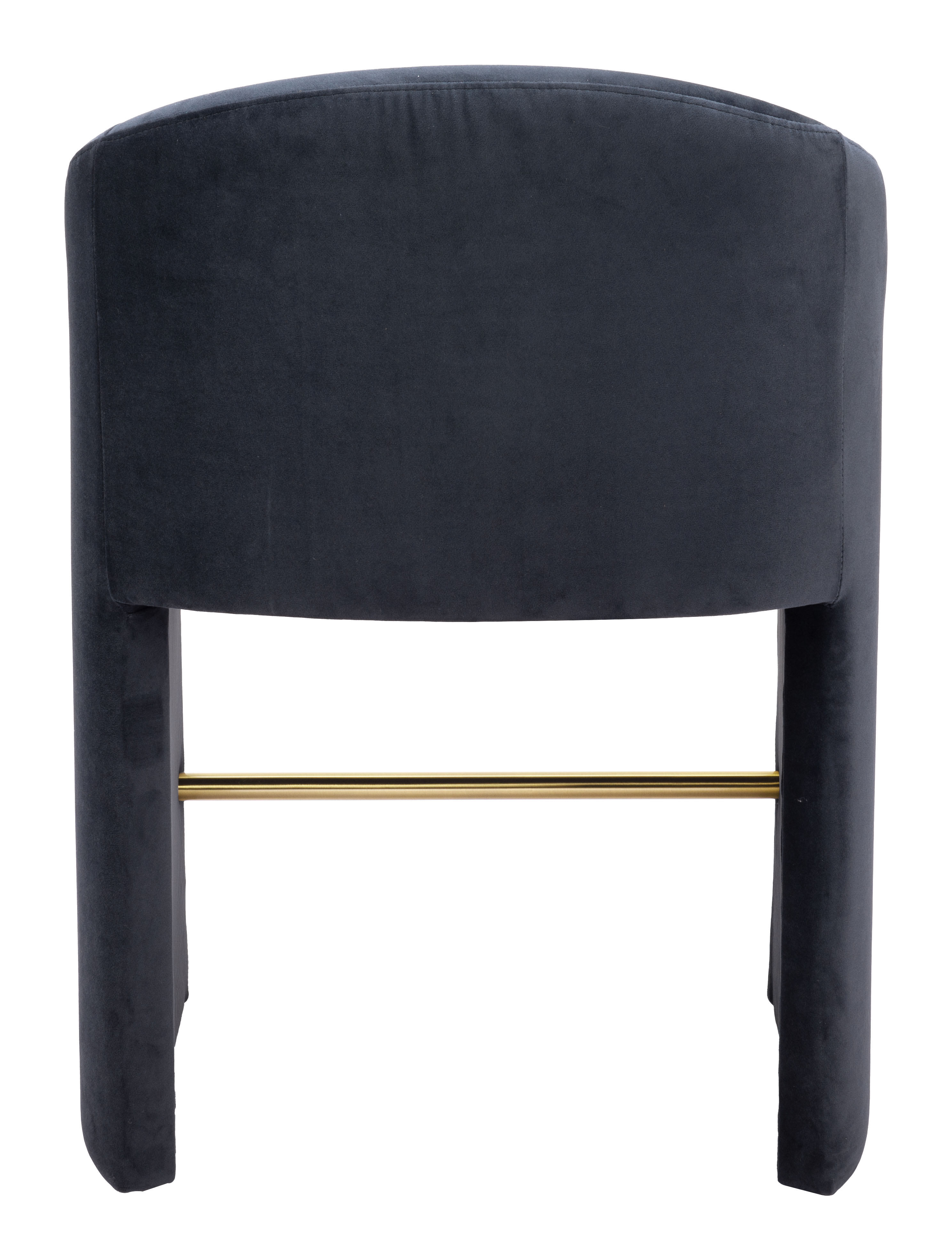 ZUO - Emas Counter Stool in Midnight Gray