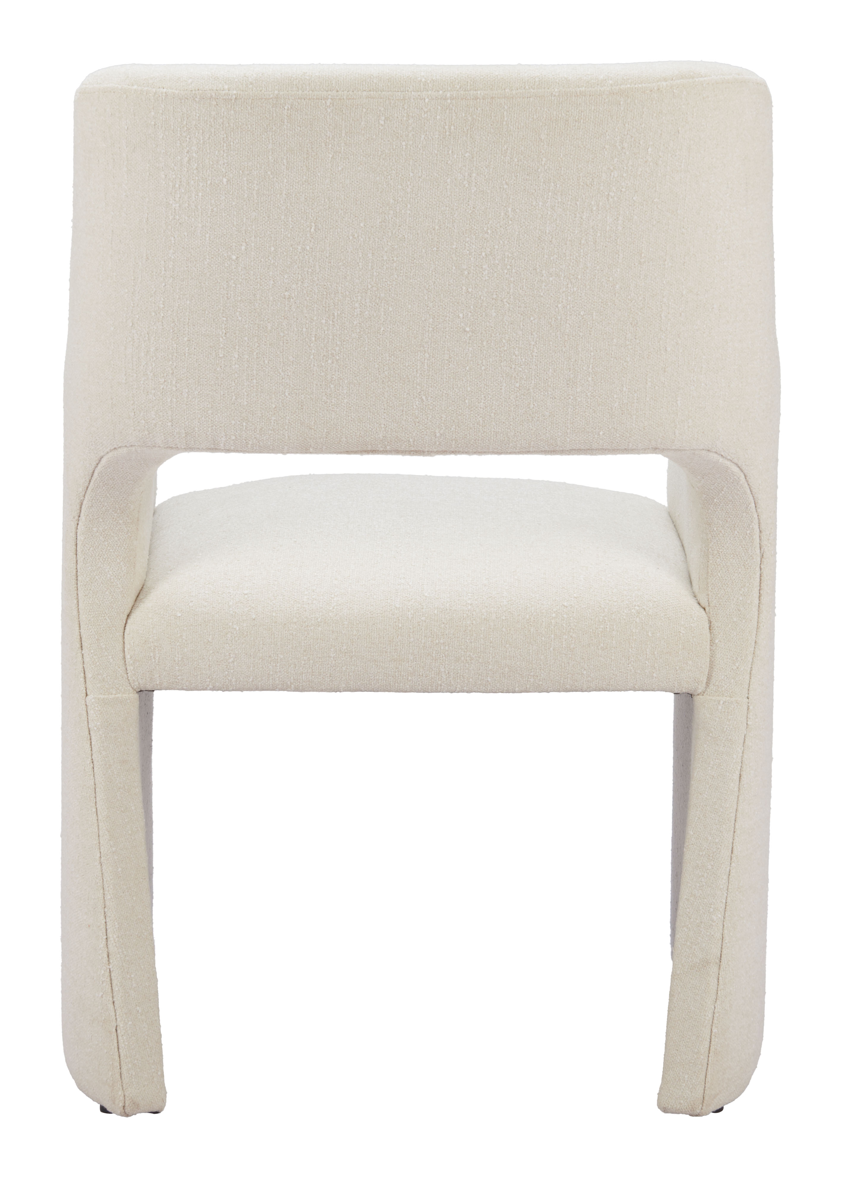 ZUO - Minet Dining Chair in Linen White