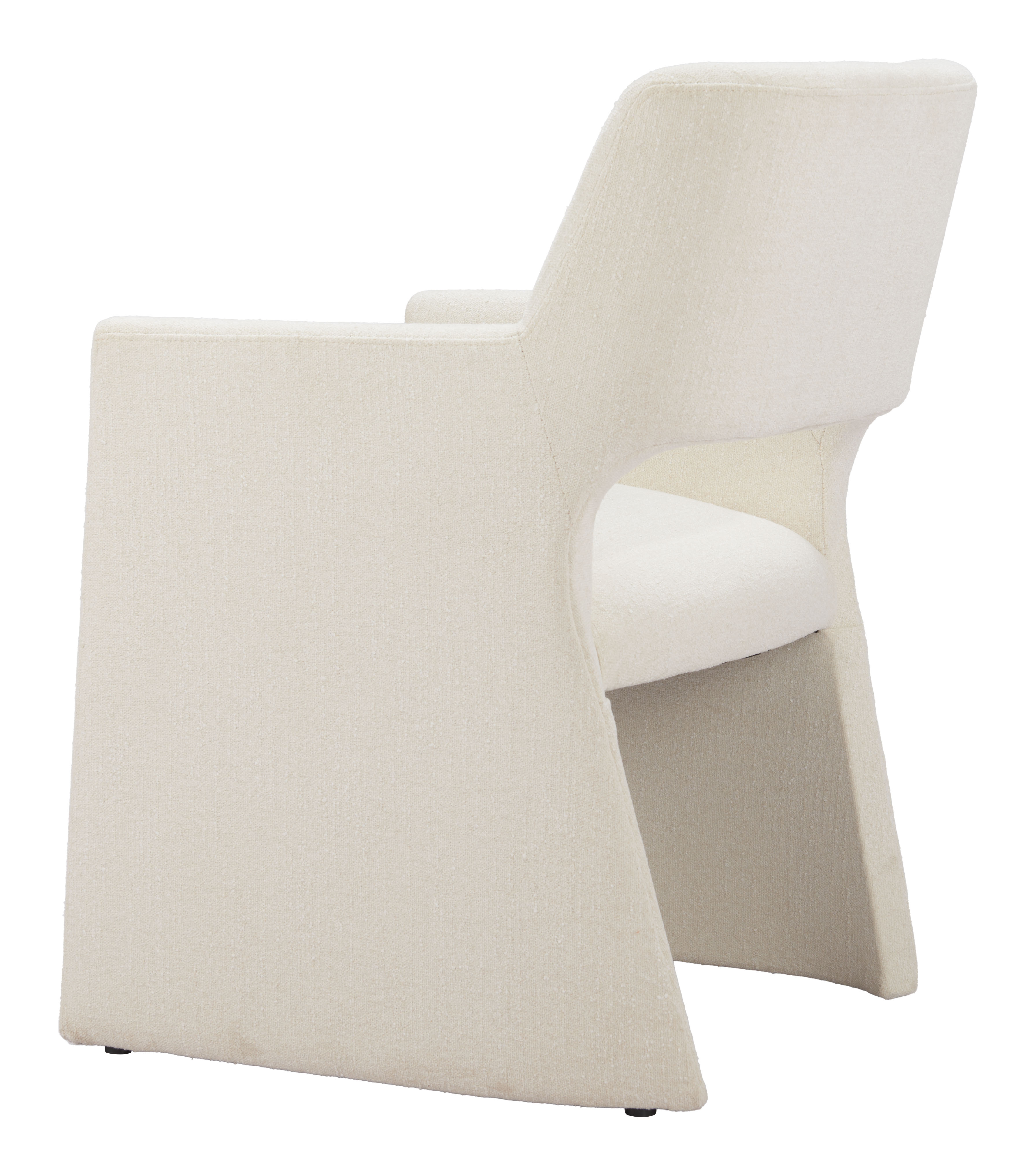 ZUO - Minet Dining Chair in Linen White