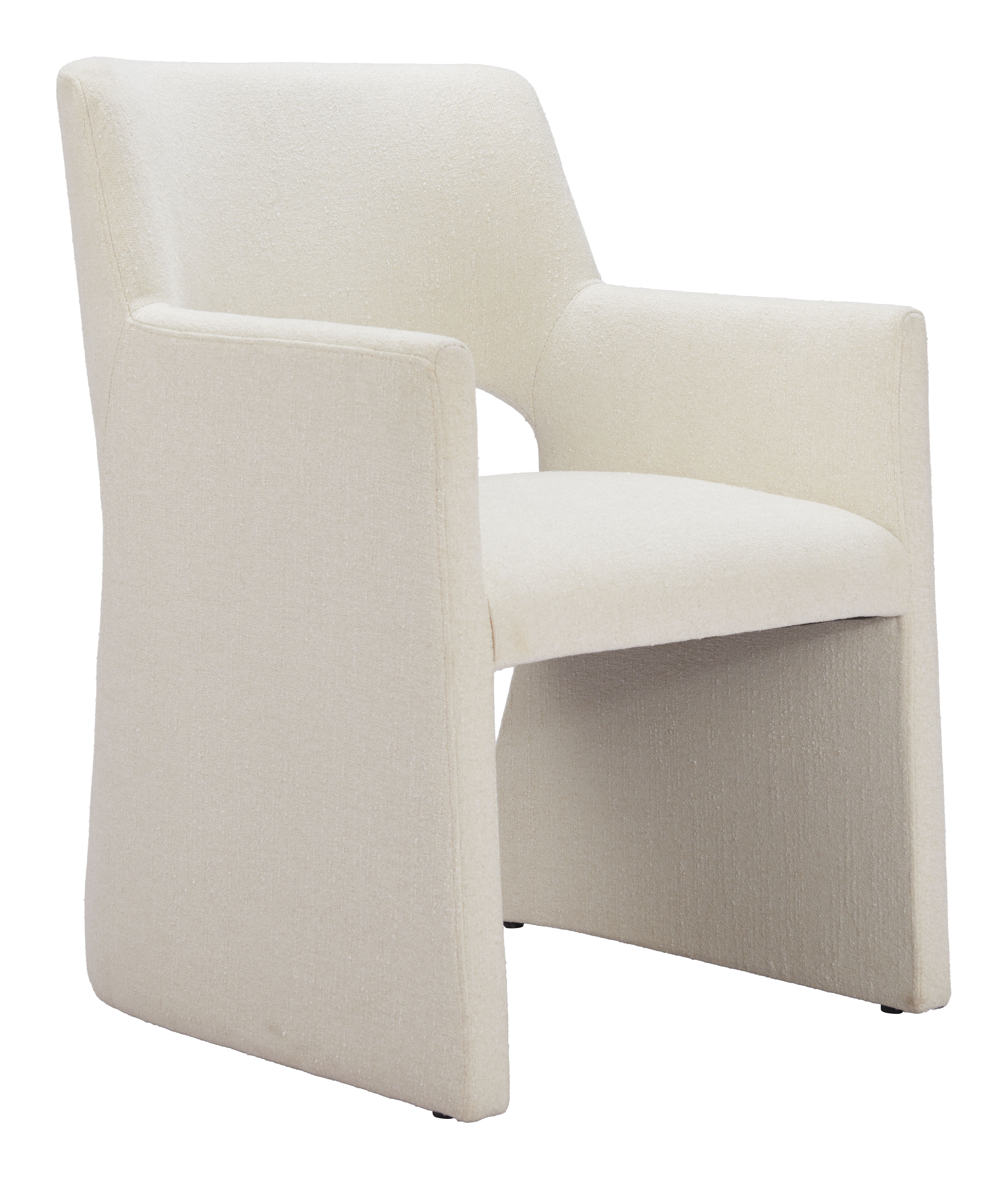 ZUO - Minet Dining Chair in Linen White