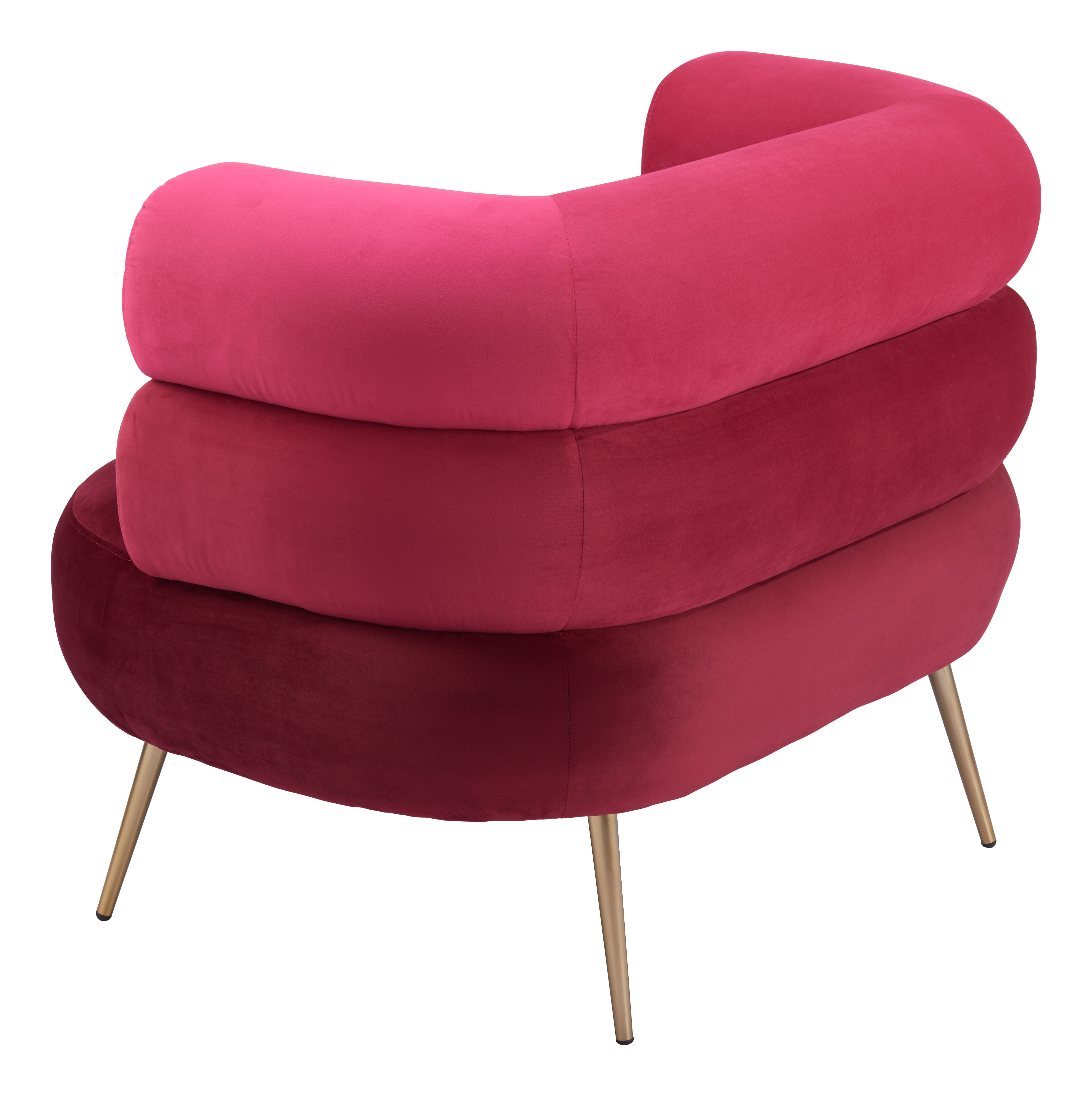 ZUO™ Arish Accent Chair - Red