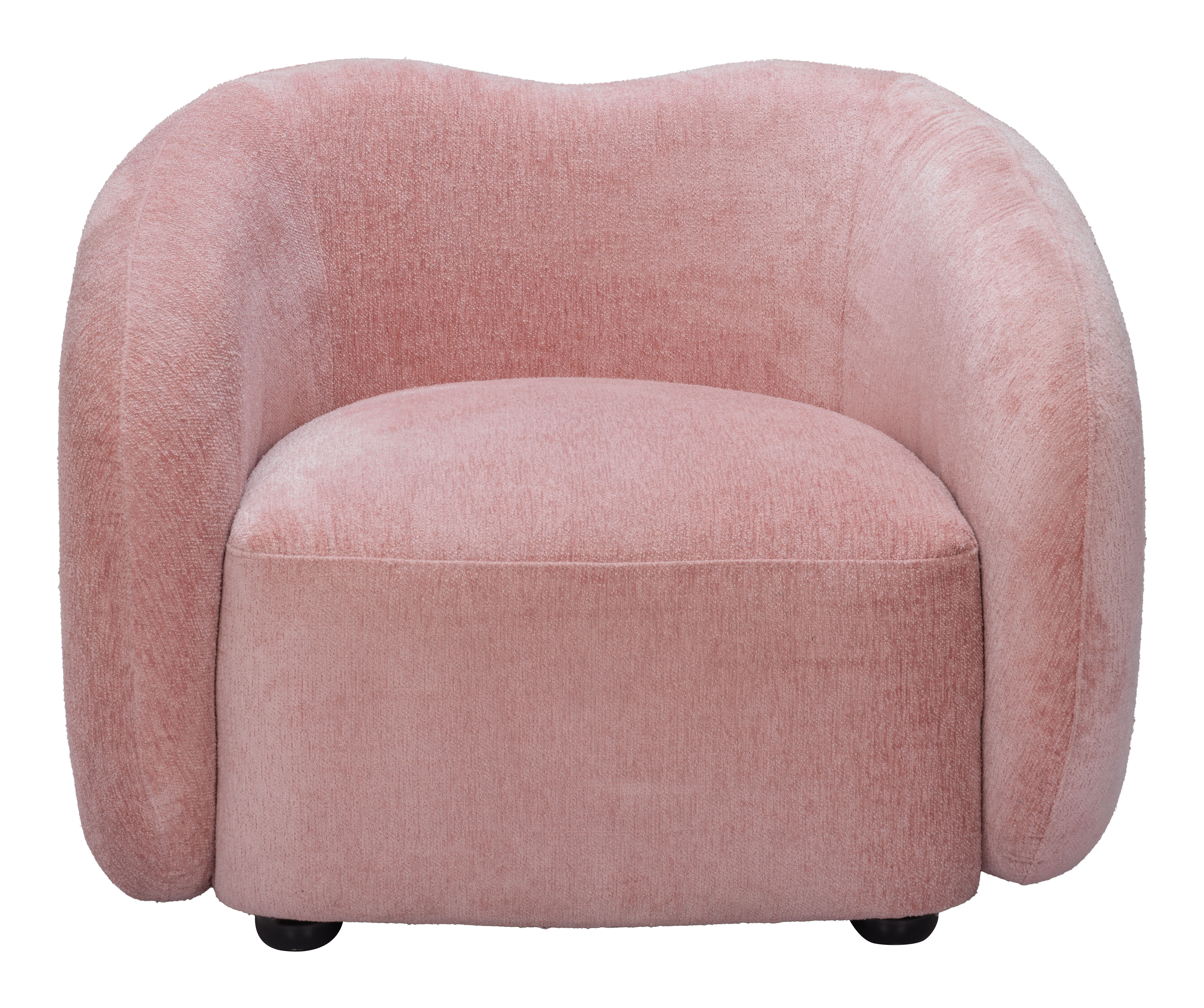 ZUO™ Tallin Accent Chair - Mauve Pink