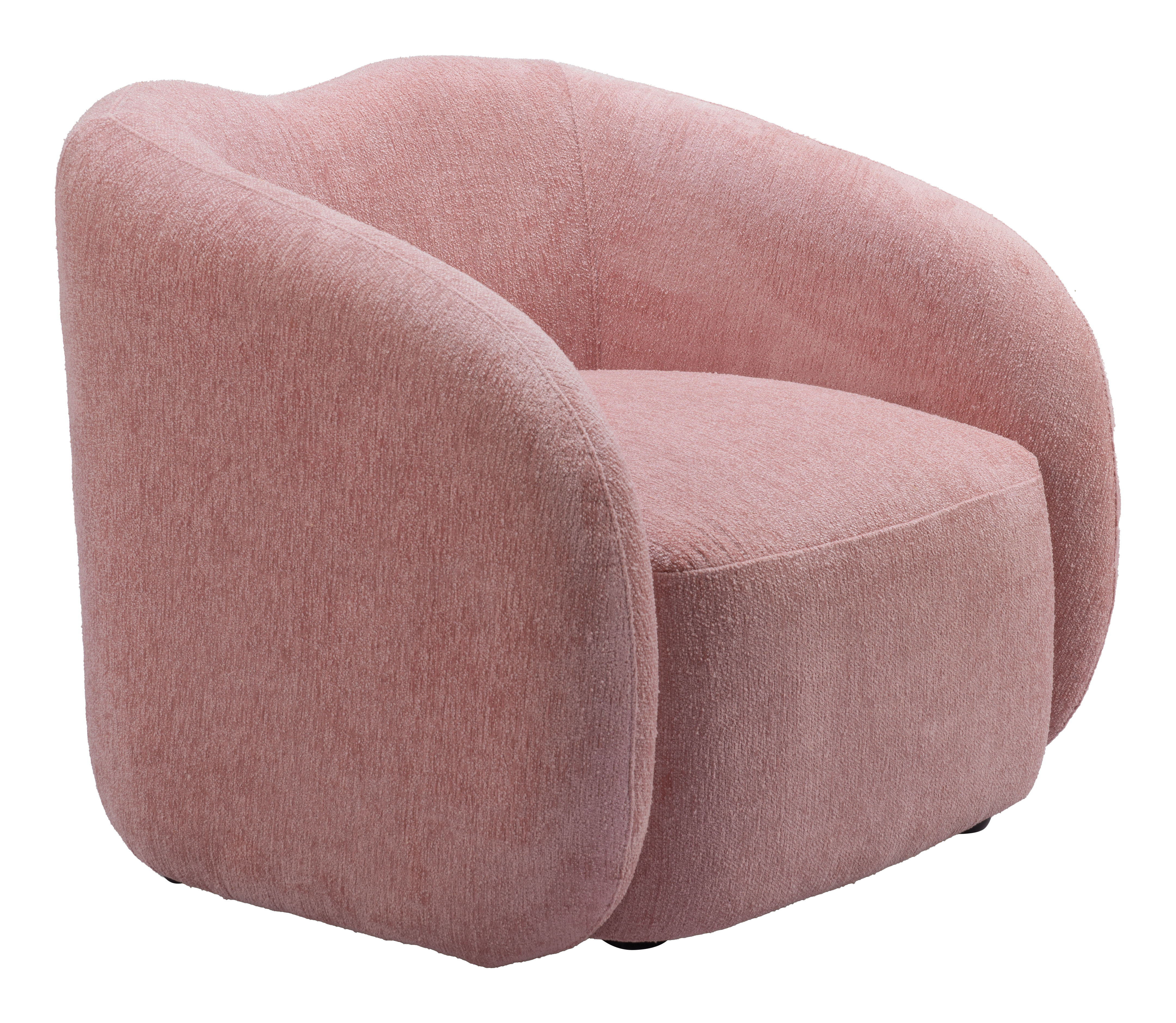 ZUO™ Tallin Accent Chair - Mauve Pink