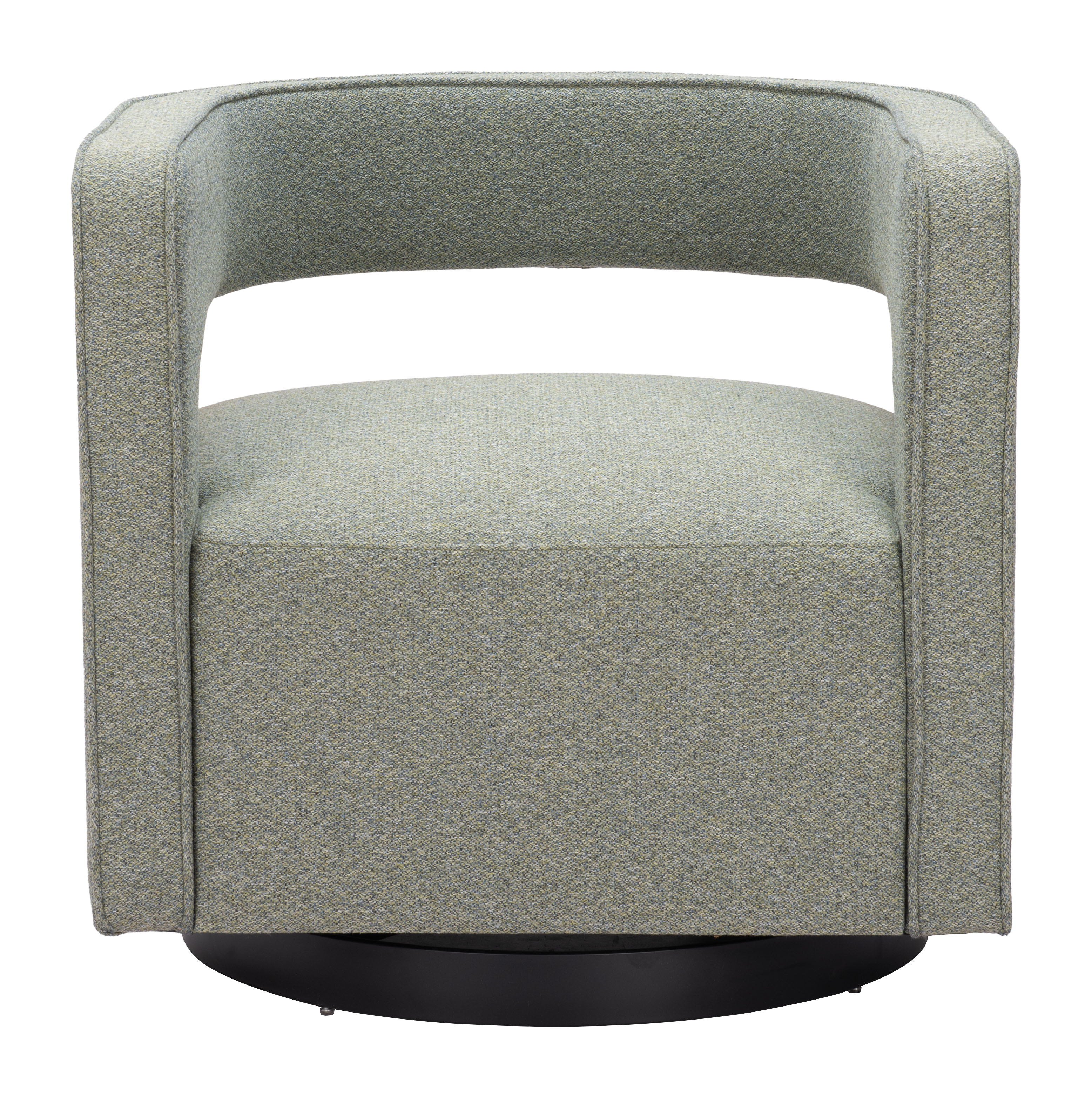 ZUO - Turku Swivel Chair in Sage Green