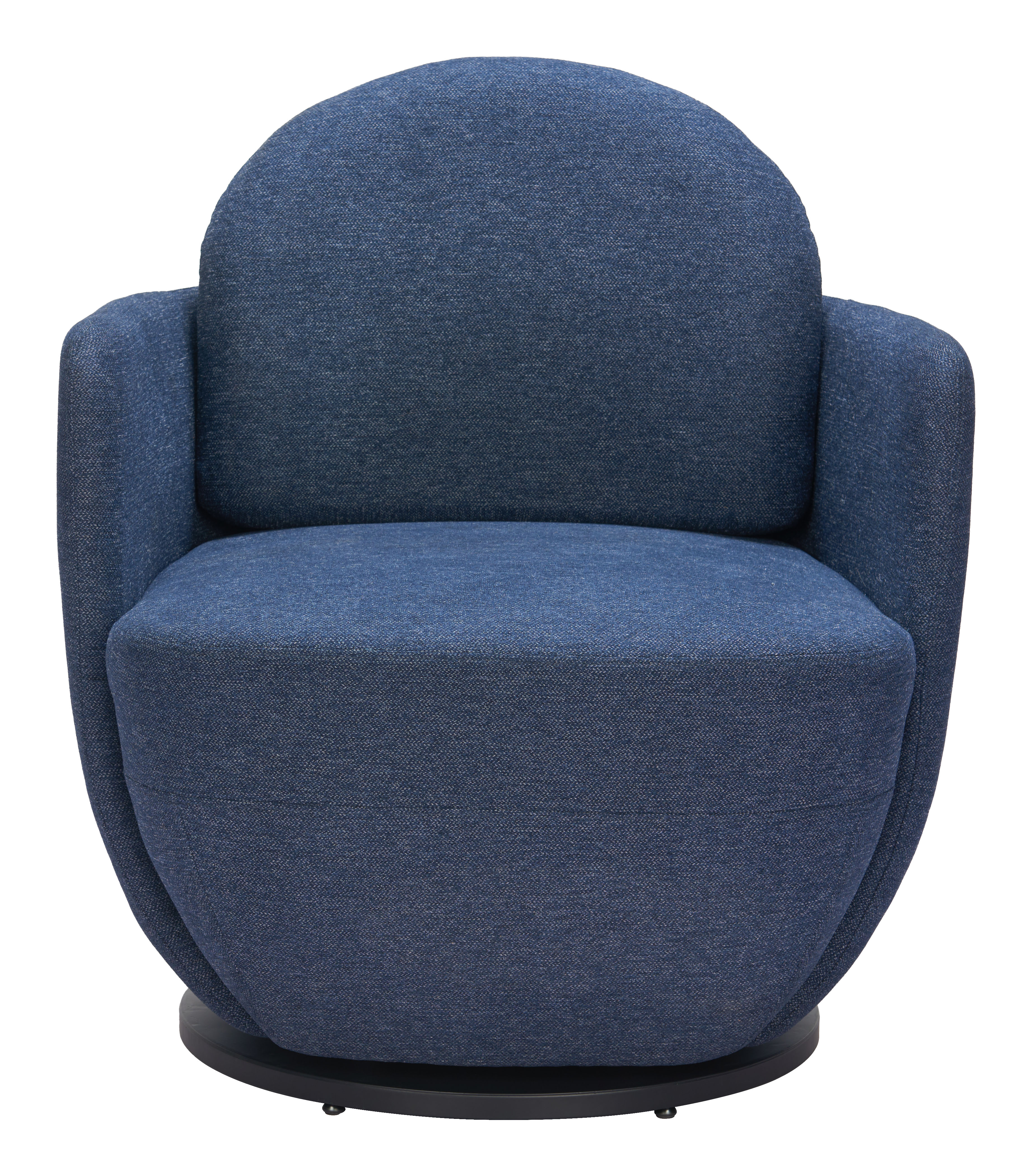 ZUO Bant Swivel Chair - Blue