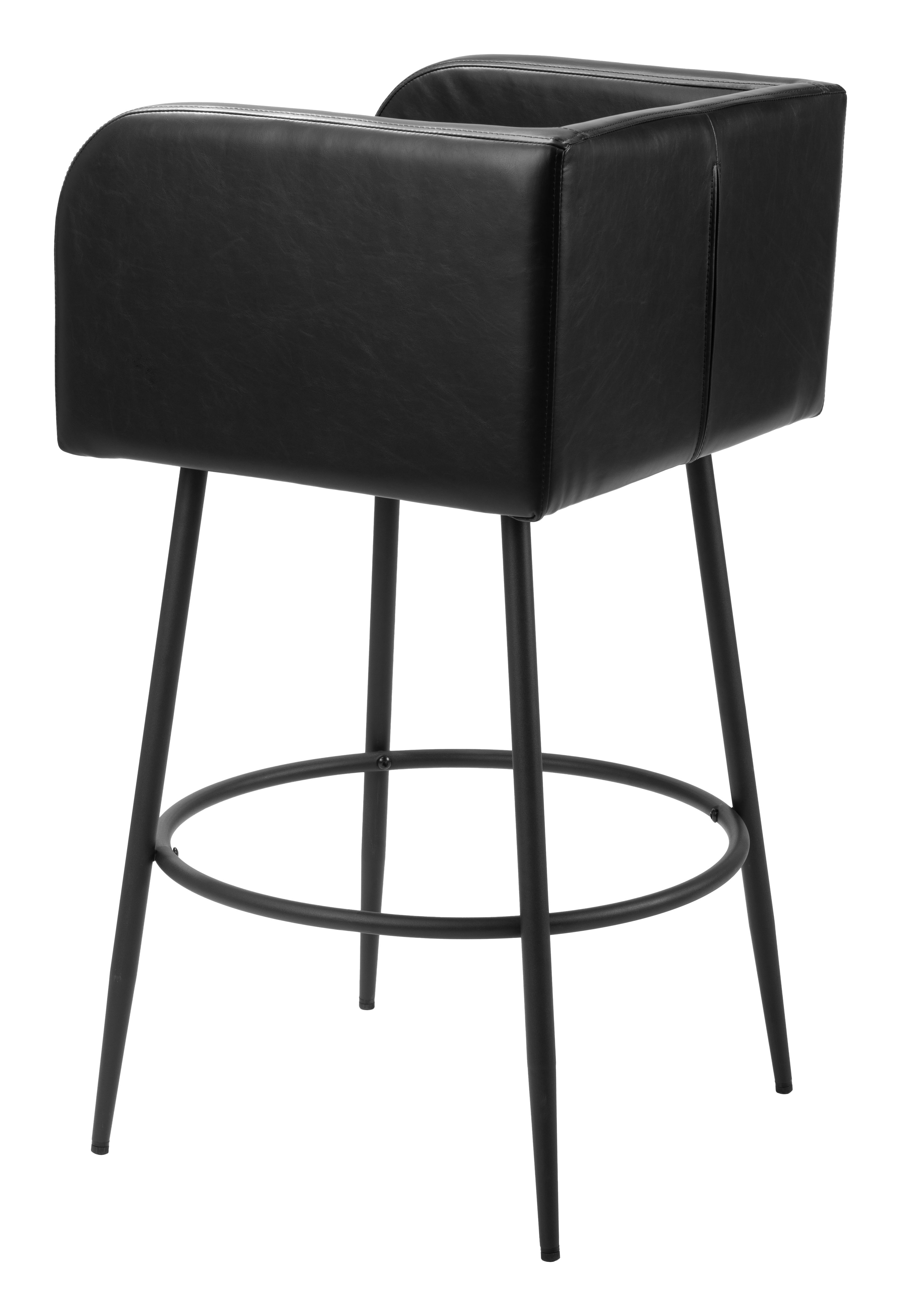 ZUO Horbat Barstool (Set of 2) - Black