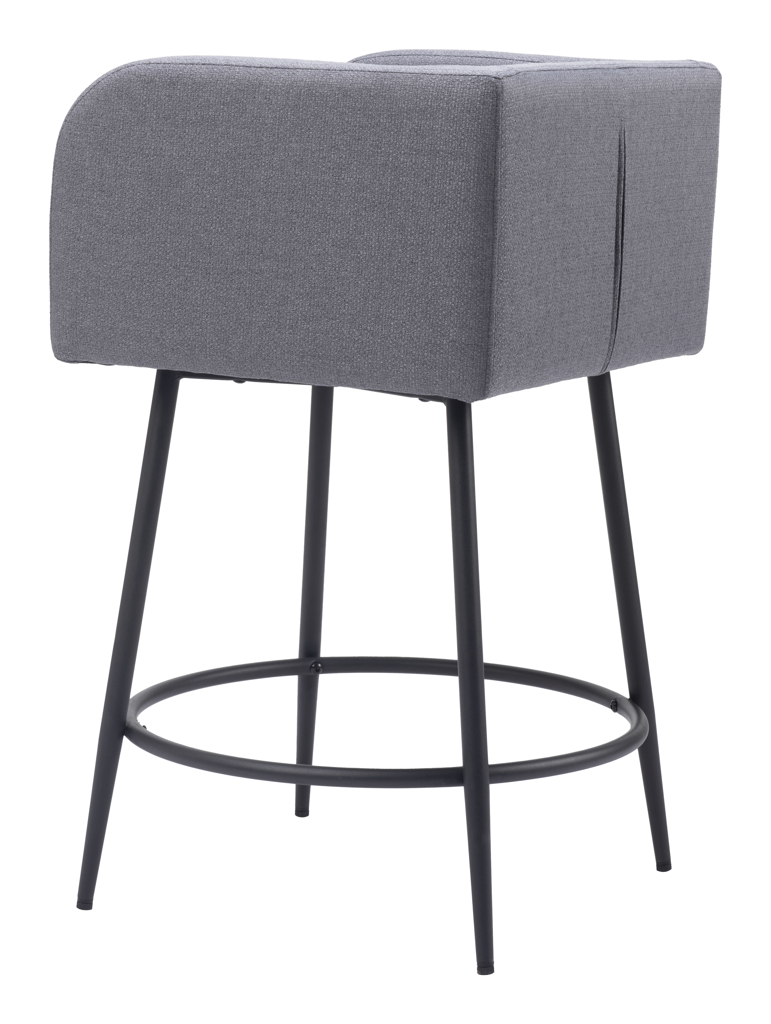 ZUO Horbat Counter Stool (Set of 2) - Gray