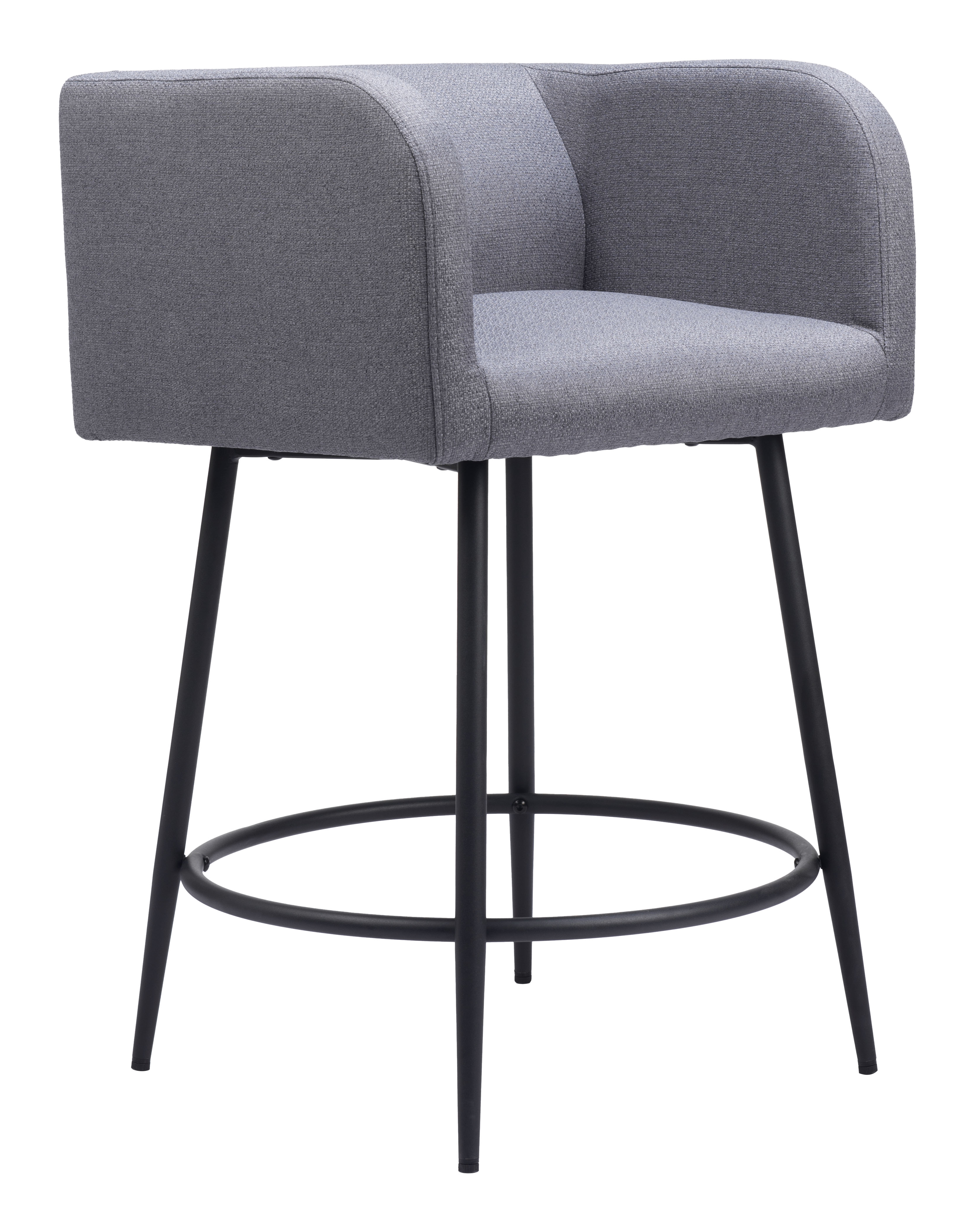 ZUO Horbat Counter Stool (Set of 2) - Gray