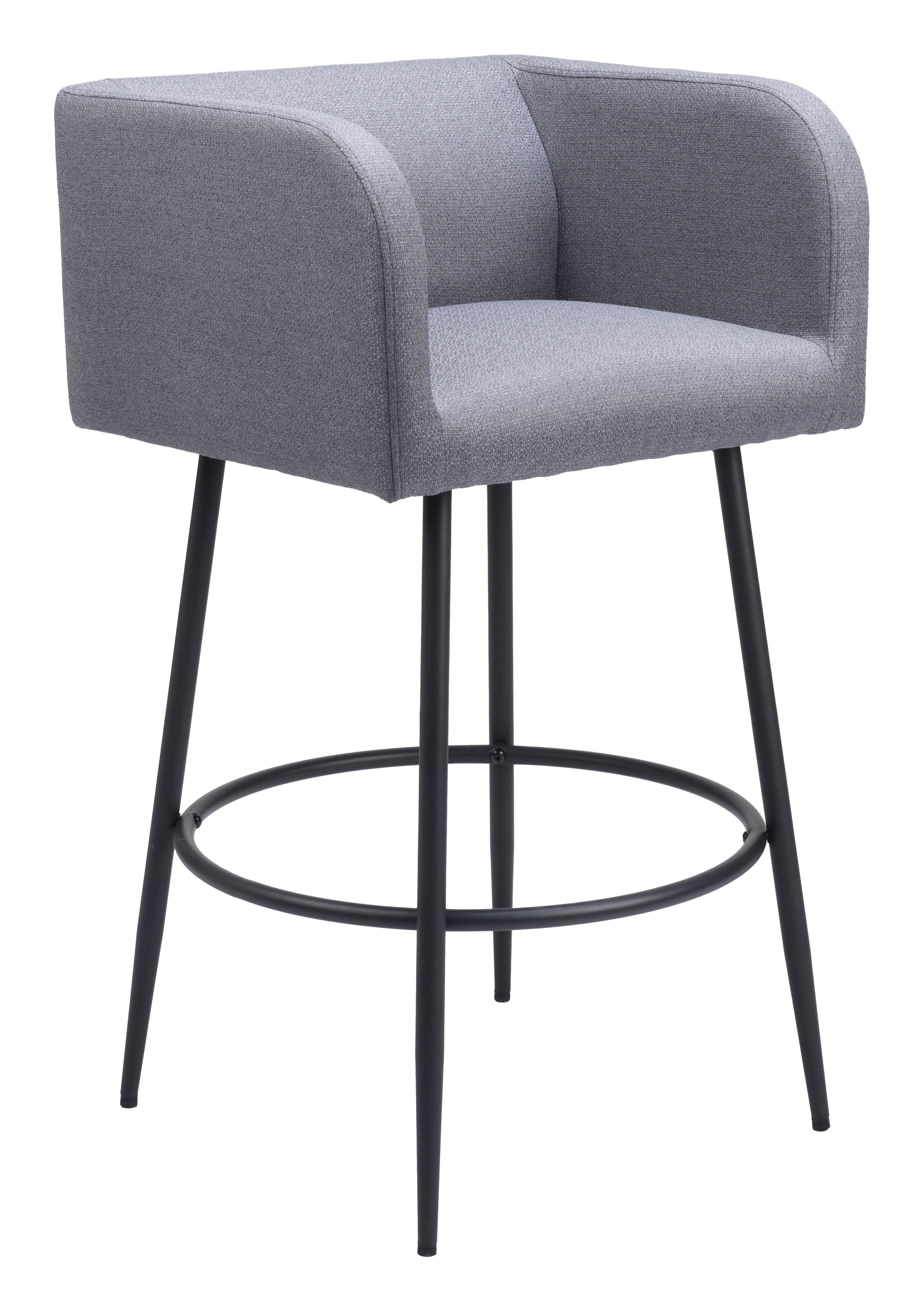 ZUO Horbat Barstool (Set of 2) - Gray