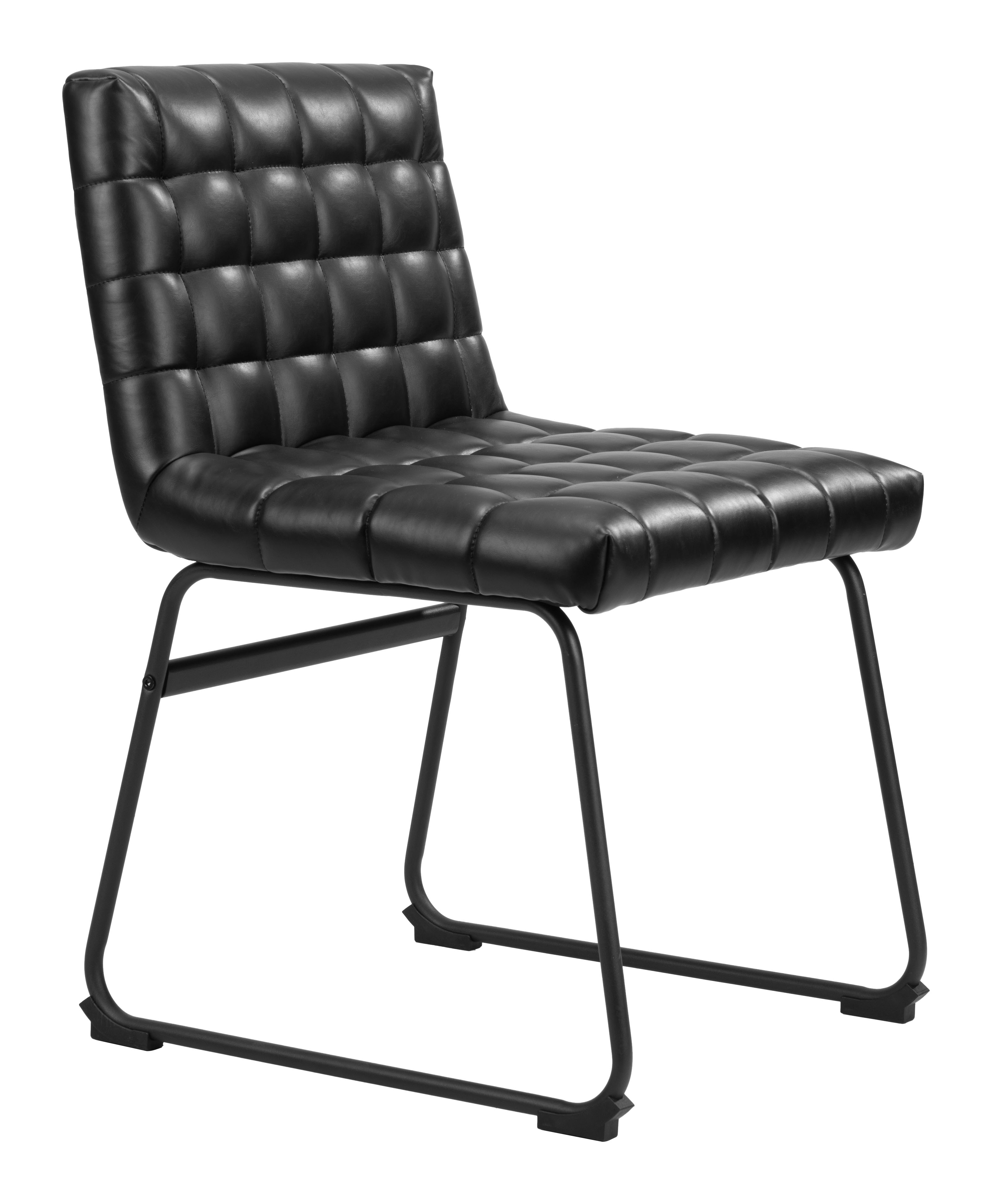 ZUO Pago Dining Chair (Set of 2) - Black