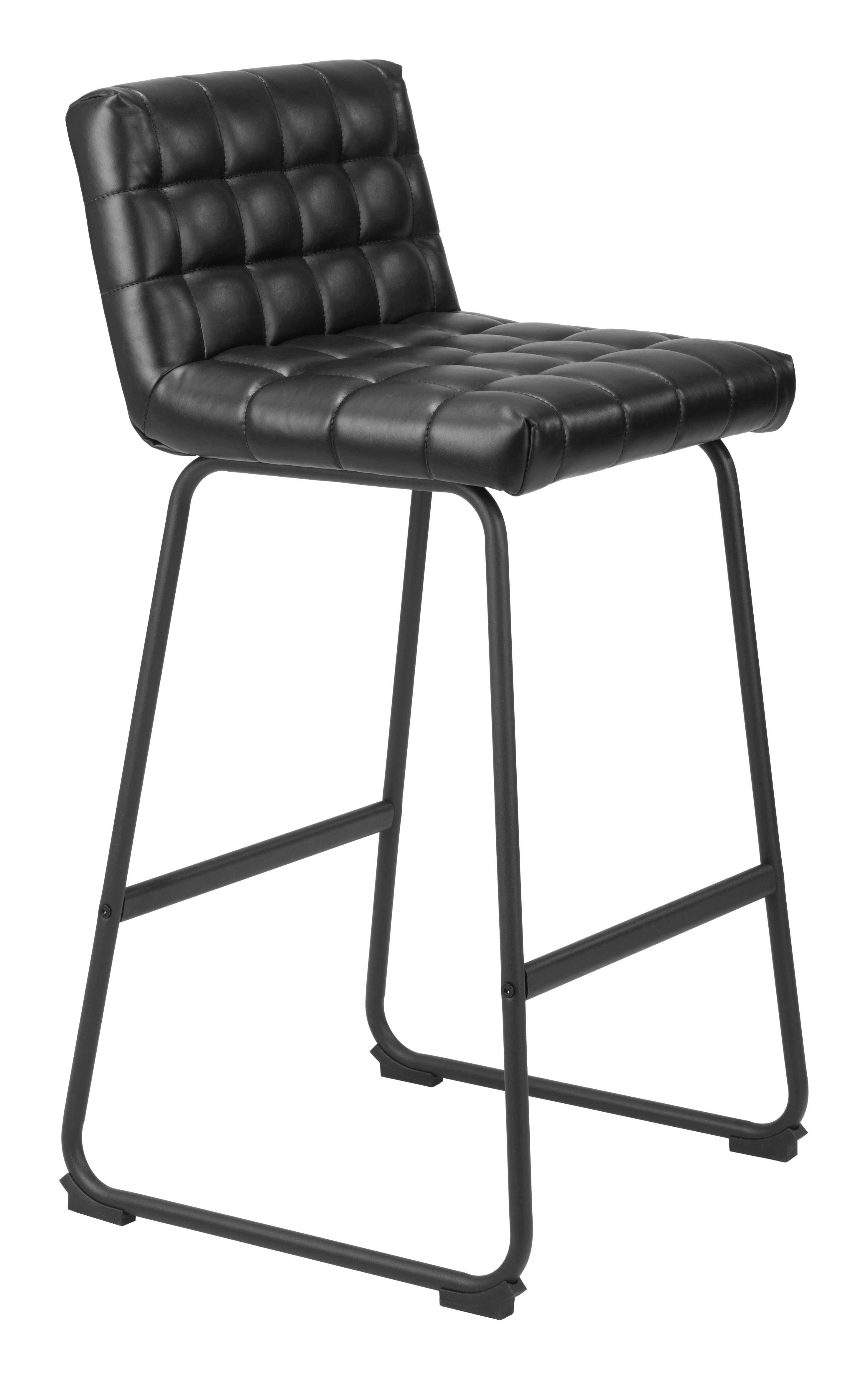 ZUO Pago Barstool (Set of 2) - Black