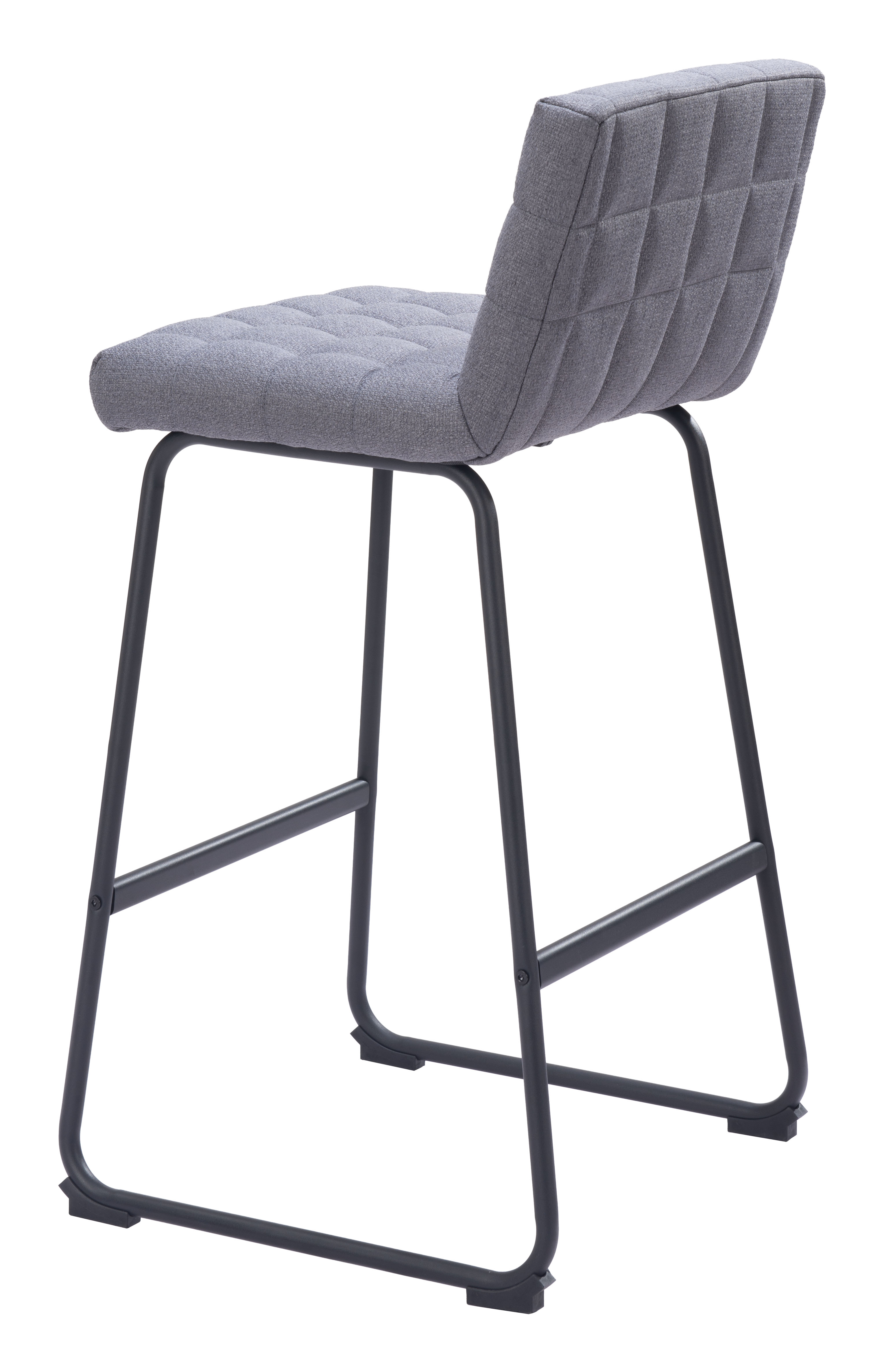 ZUO Pago Barstool (Set of 2) - Gray