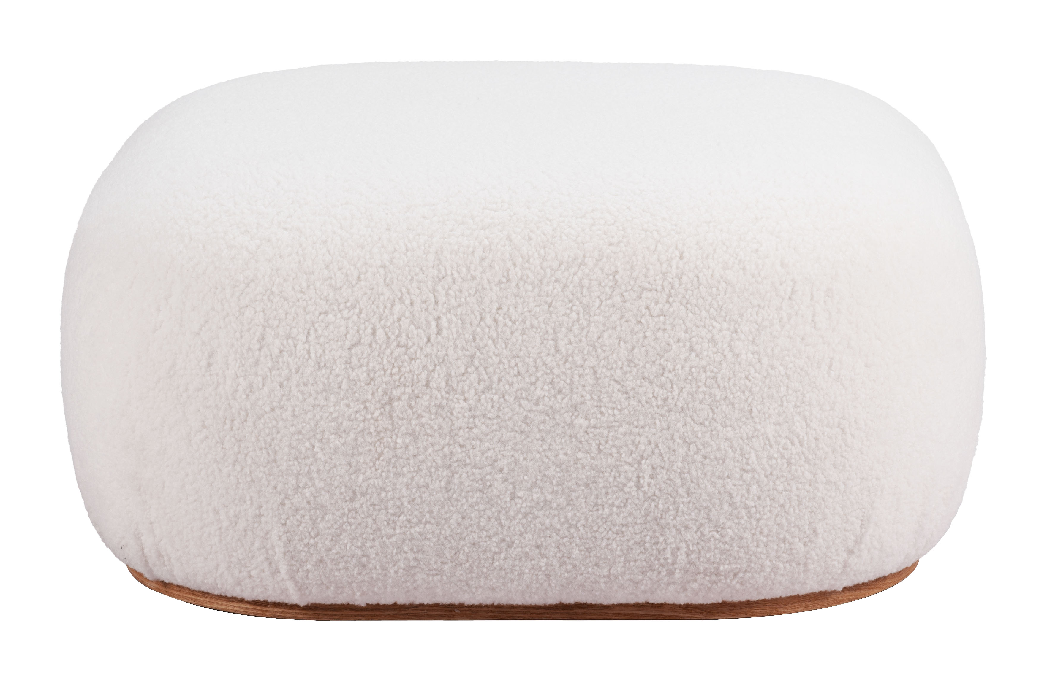 ZUO™ Azua Ottoman - Cream