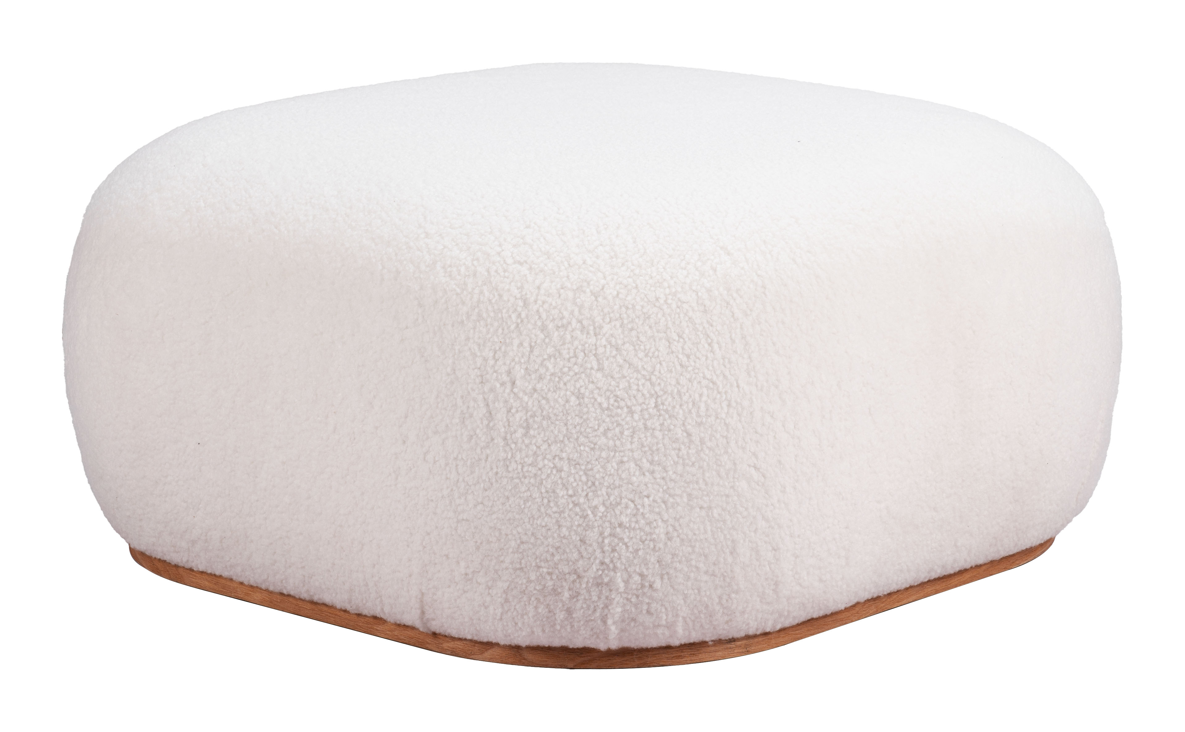 ZUO™ Azua Ottoman - Cream