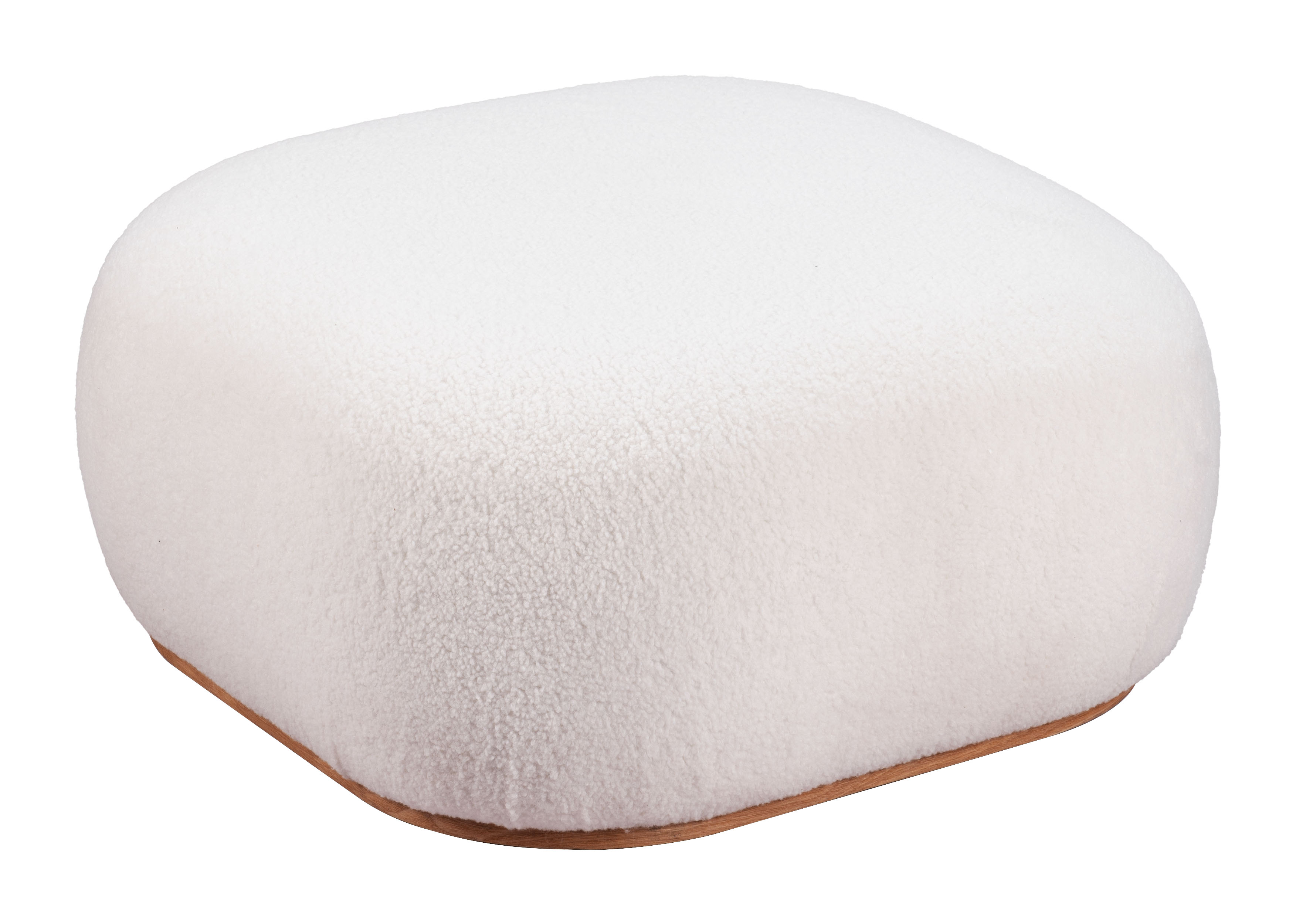 ZUO™ Azua Ottoman - Cream