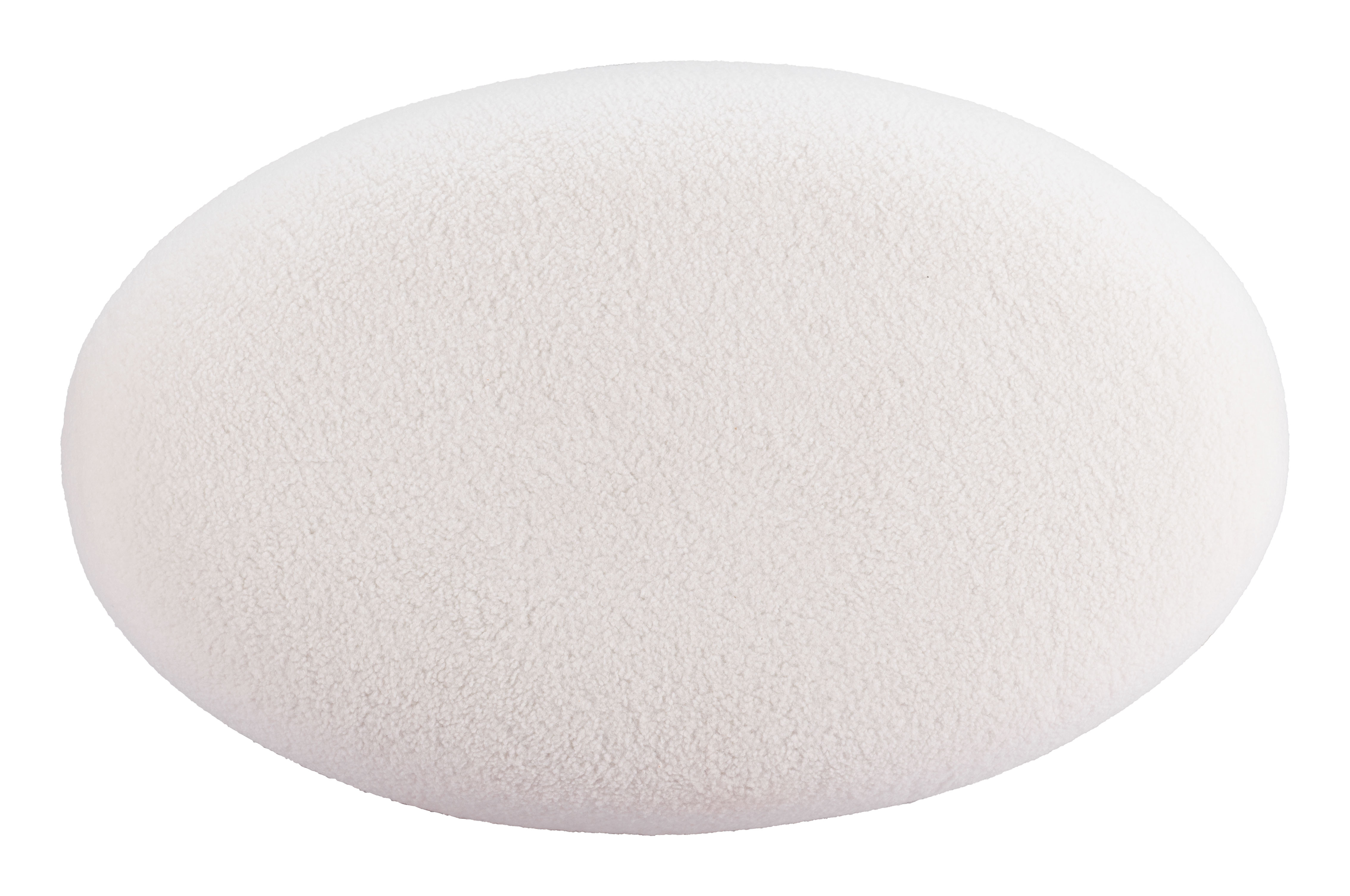 ZUO Amber Ottoman - Cream