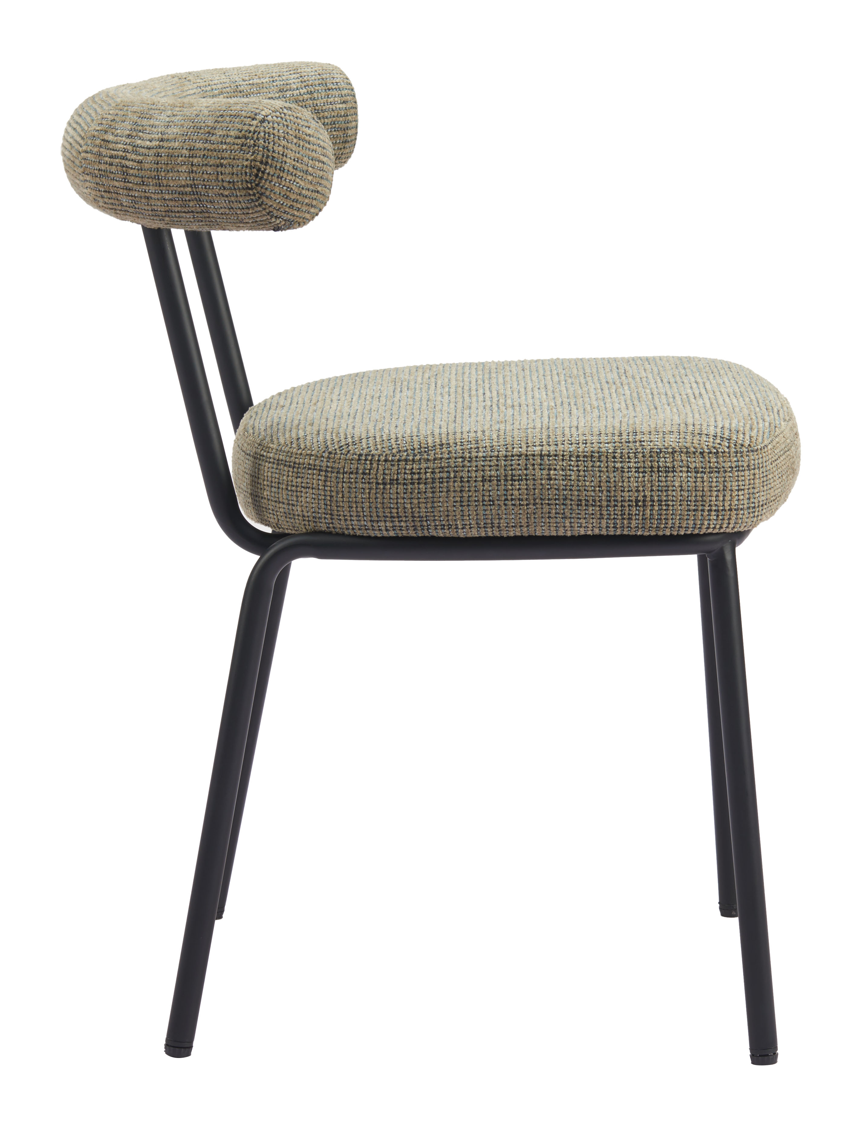 ZUO - Kede Dining Chair (Set of 2) in Green Tweed