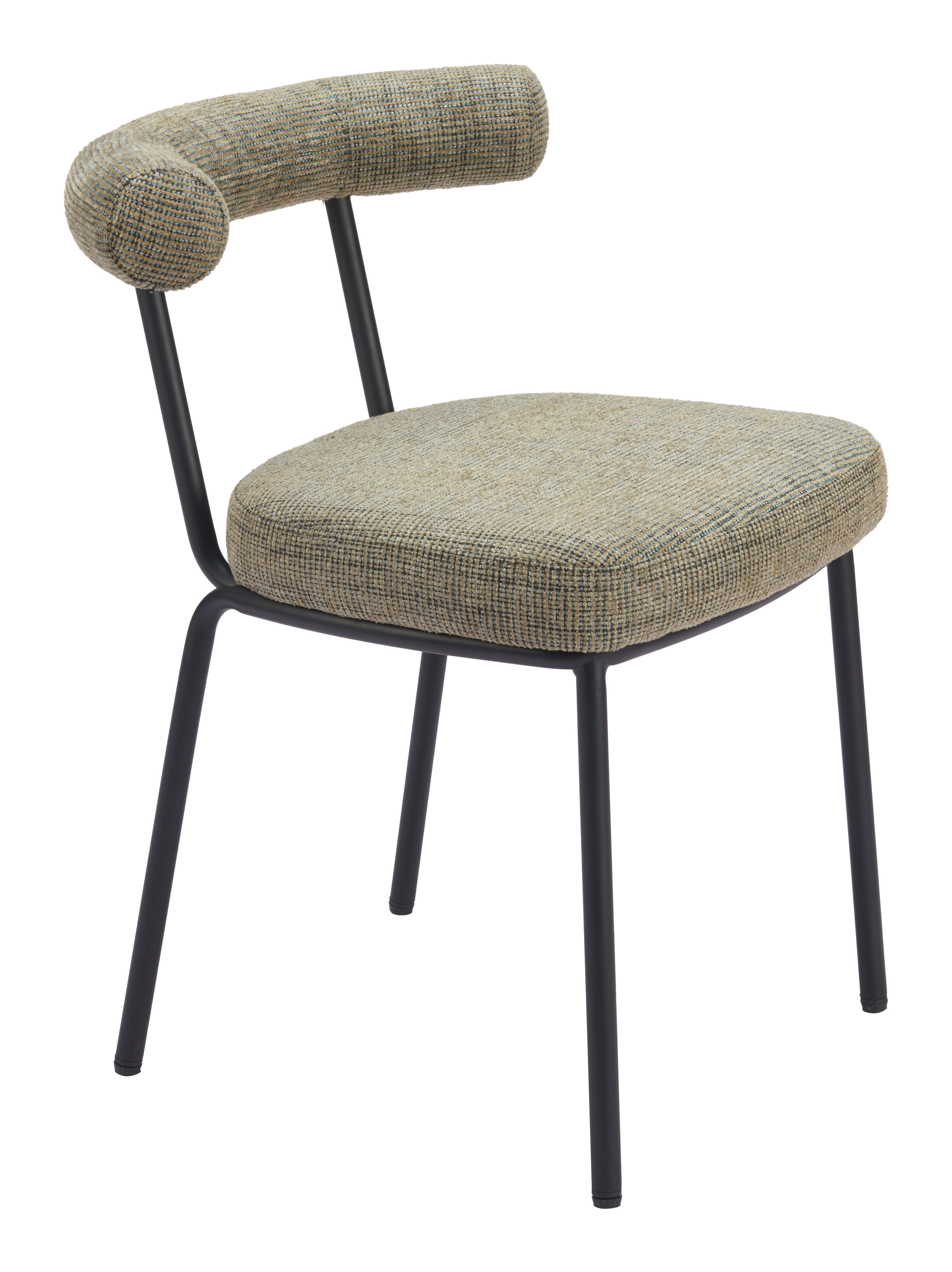 ZUO - Kede Dining Chair (Set of 2) in Green Tweed