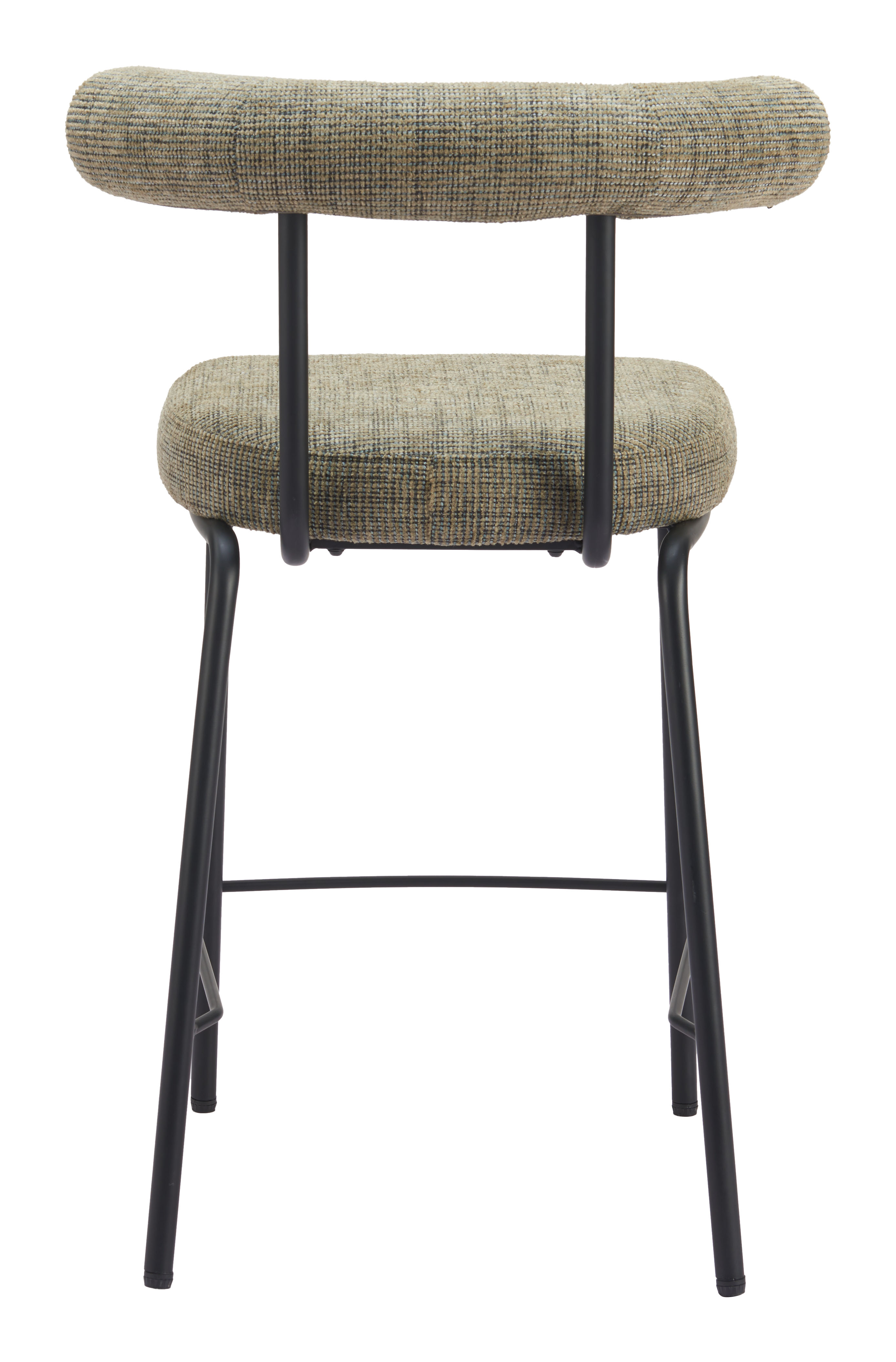 ZUO - Kede Counter Stool in Green Tweed