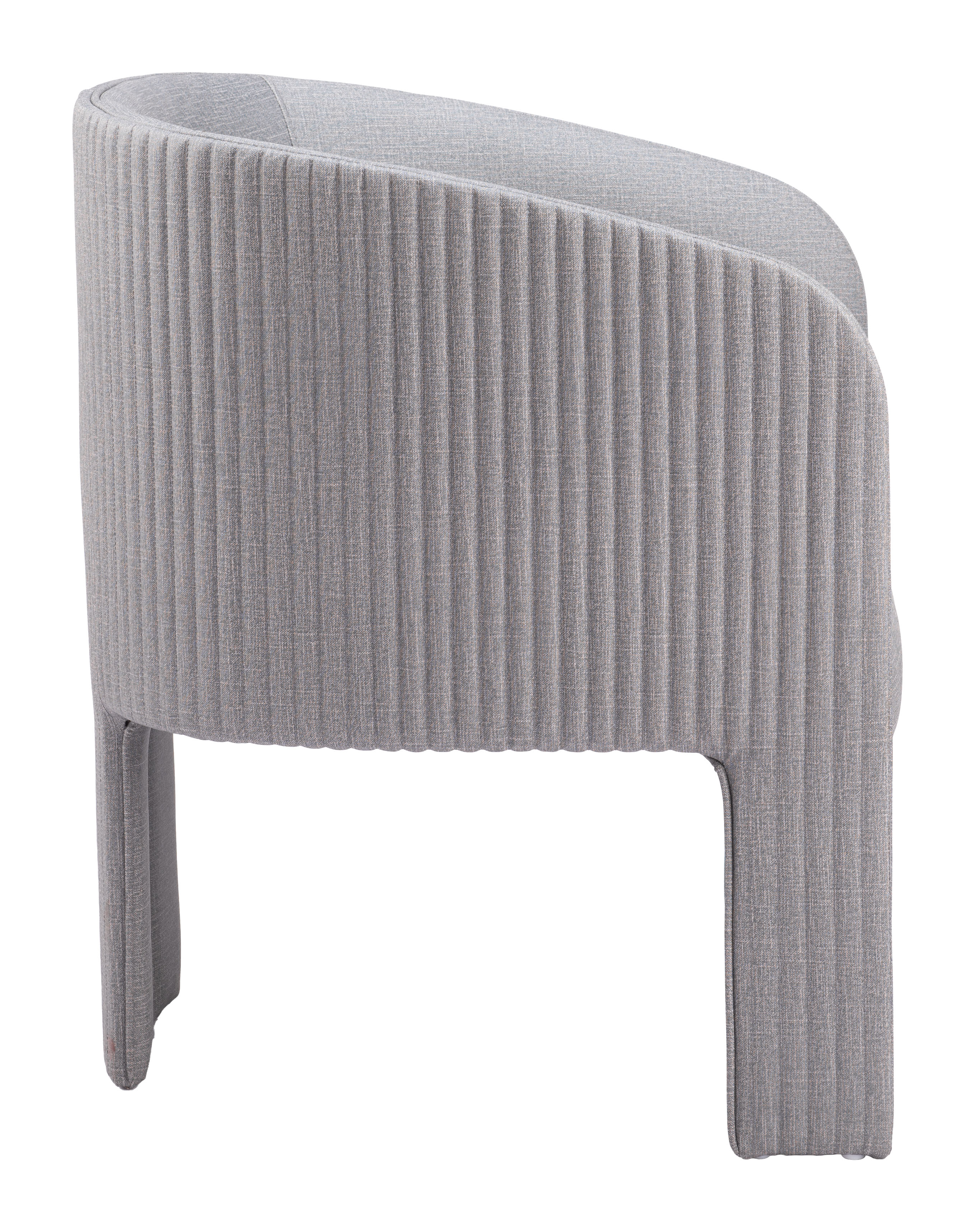 ZUO™ Hull Accent Chair - Slate Gray