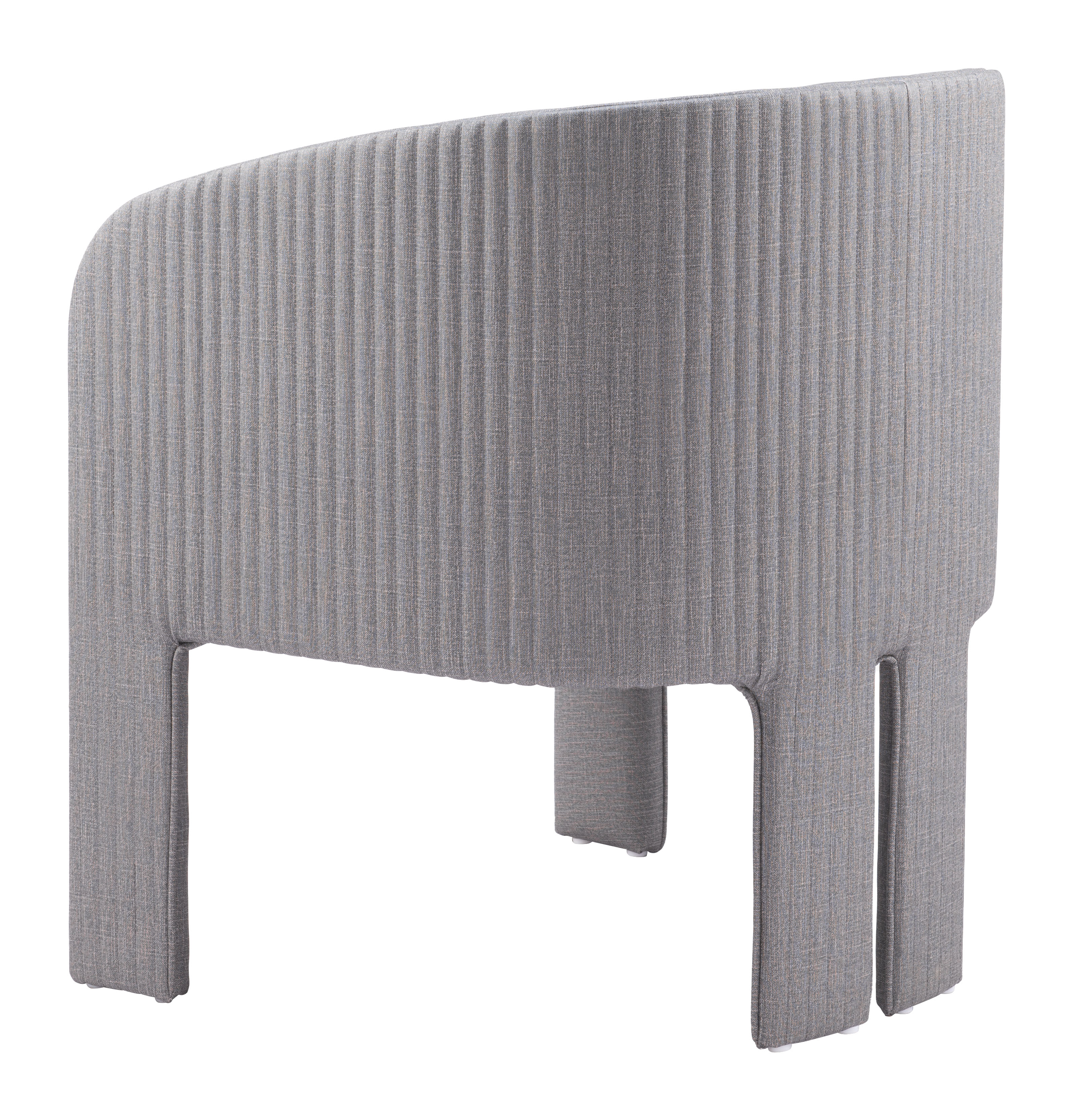 ZUO™ Hull Accent Chair - Slate Gray