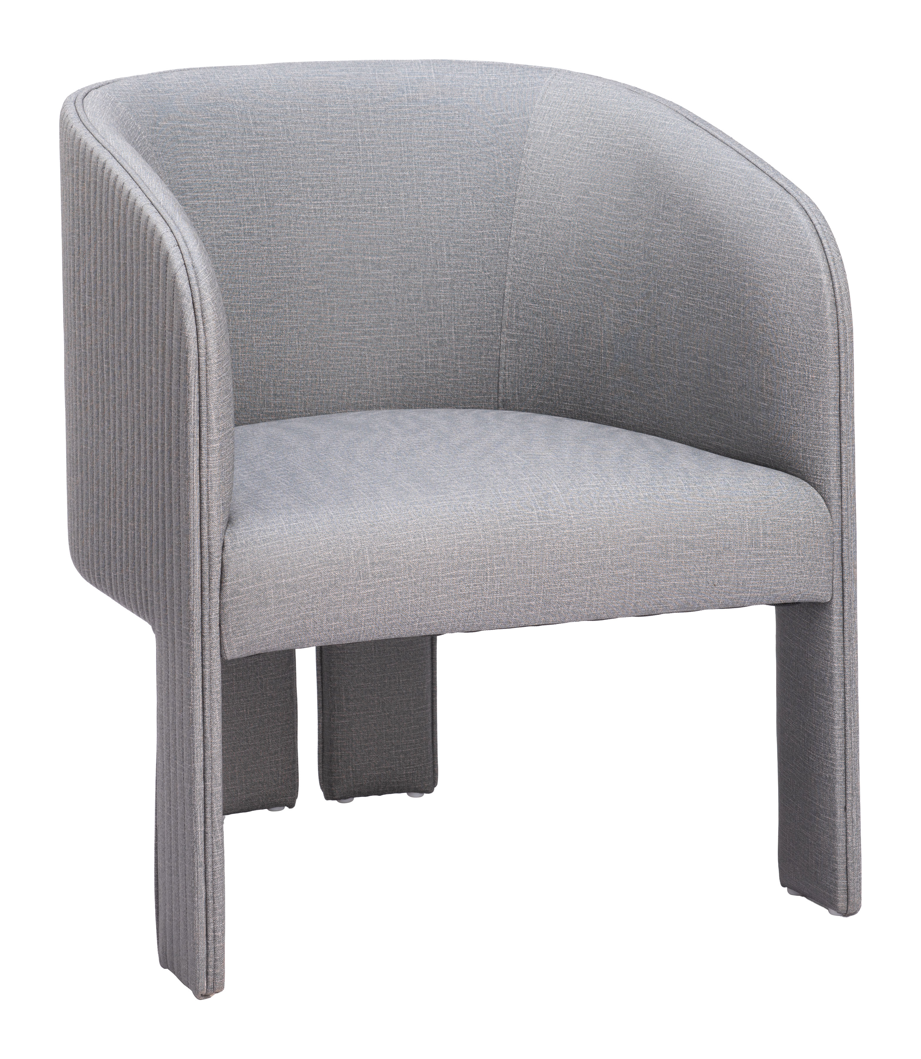 ZUO™ Hull Accent Chair - Slate Gray