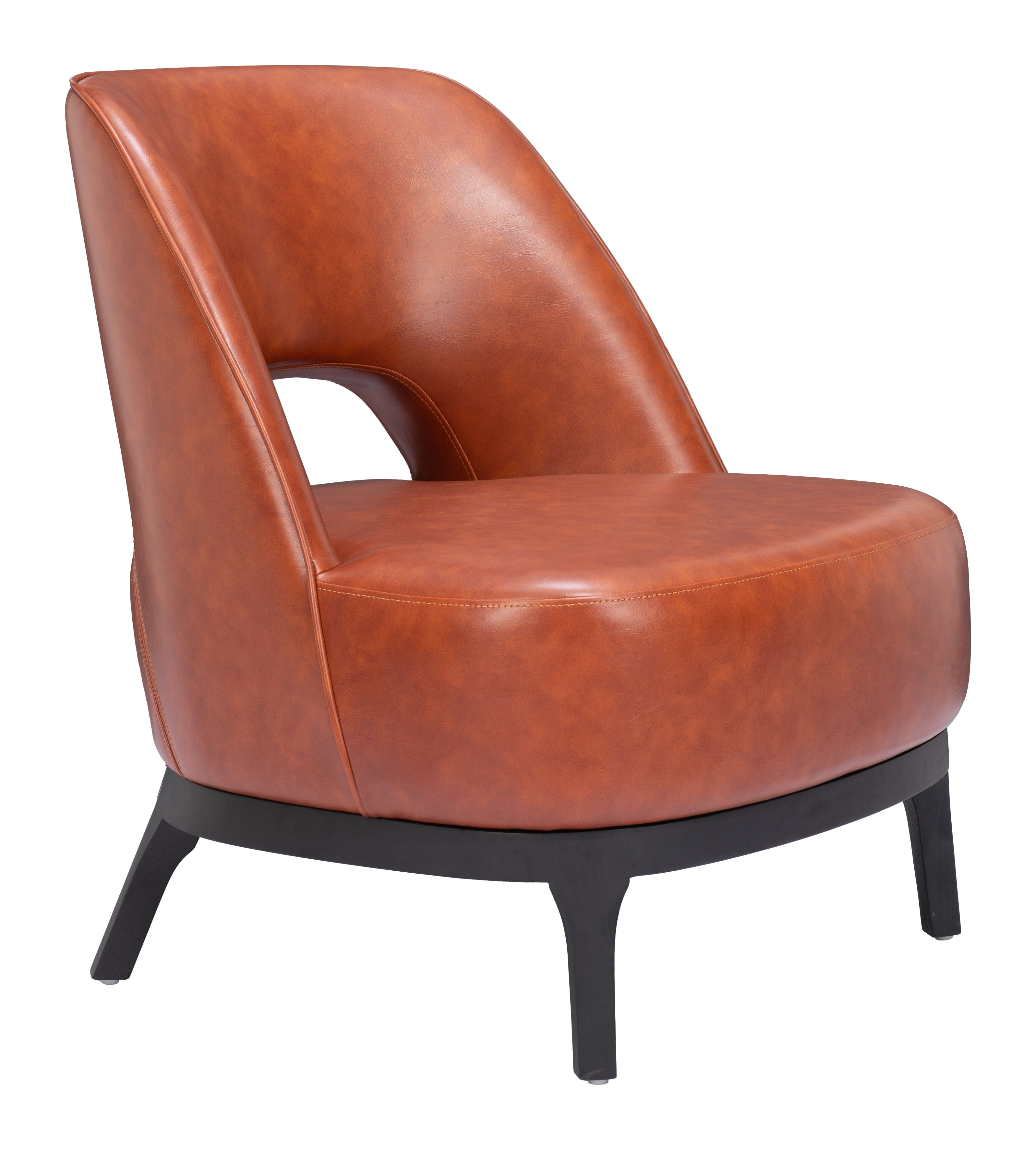 ZUO Mistley Accent Chair - Brown