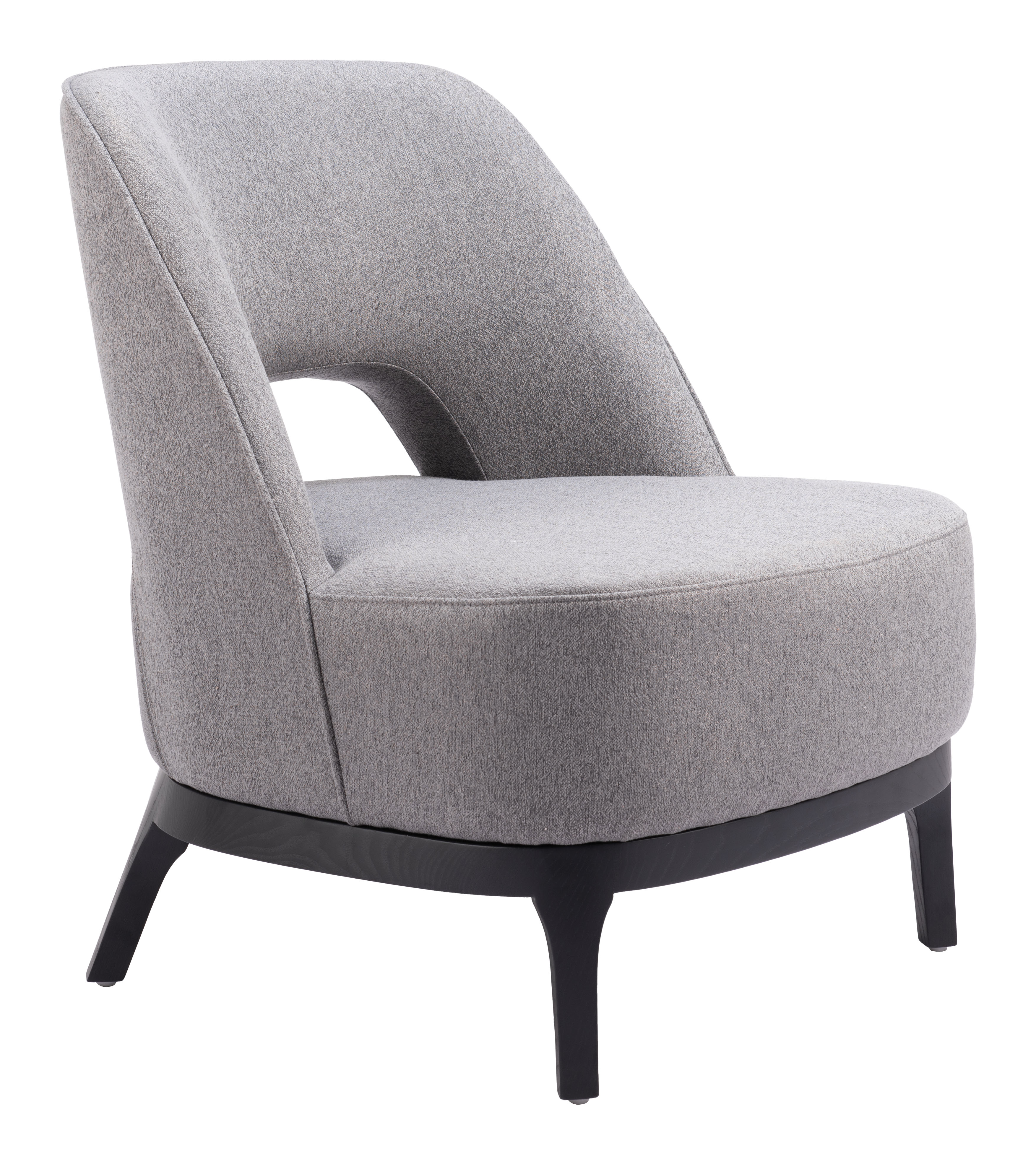 ZUO™ Mistley Accent Chair - Gray