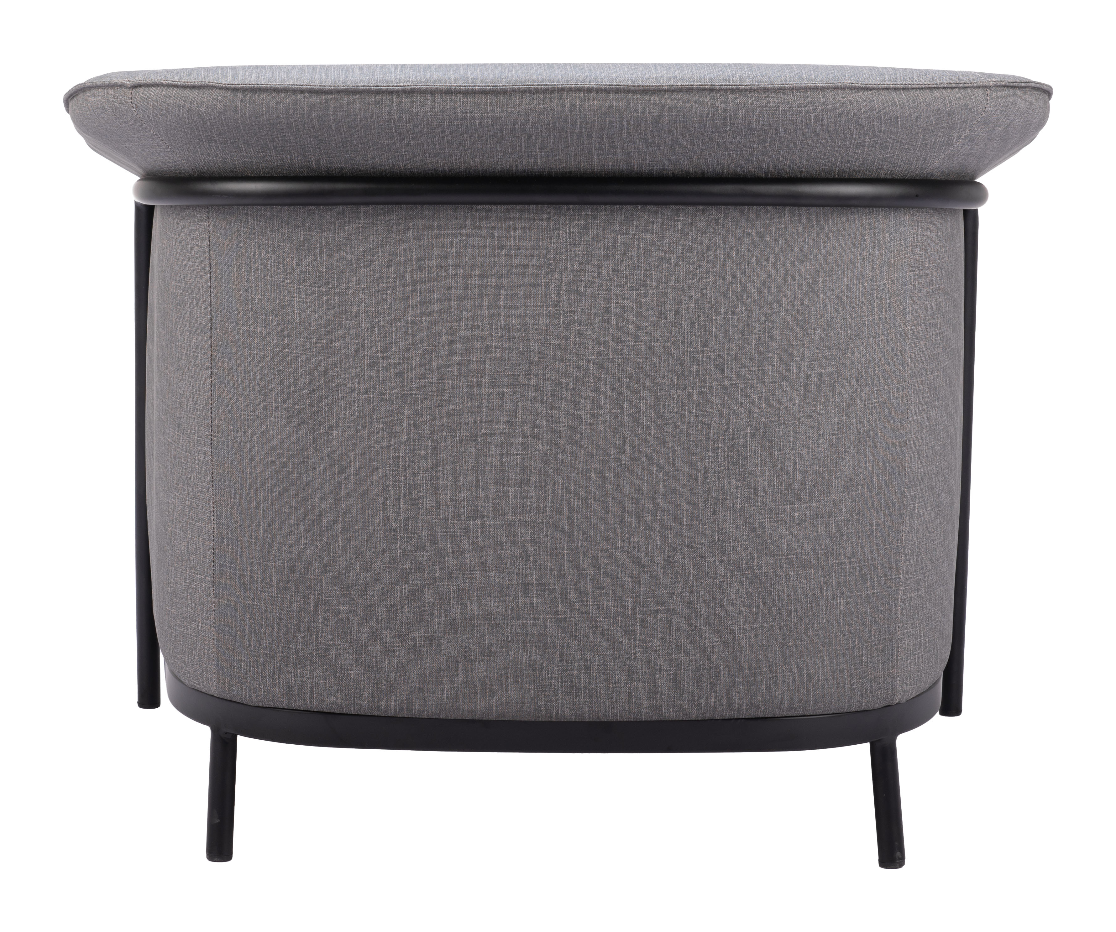 ZUO Burry Accent Chair - Slate Gray