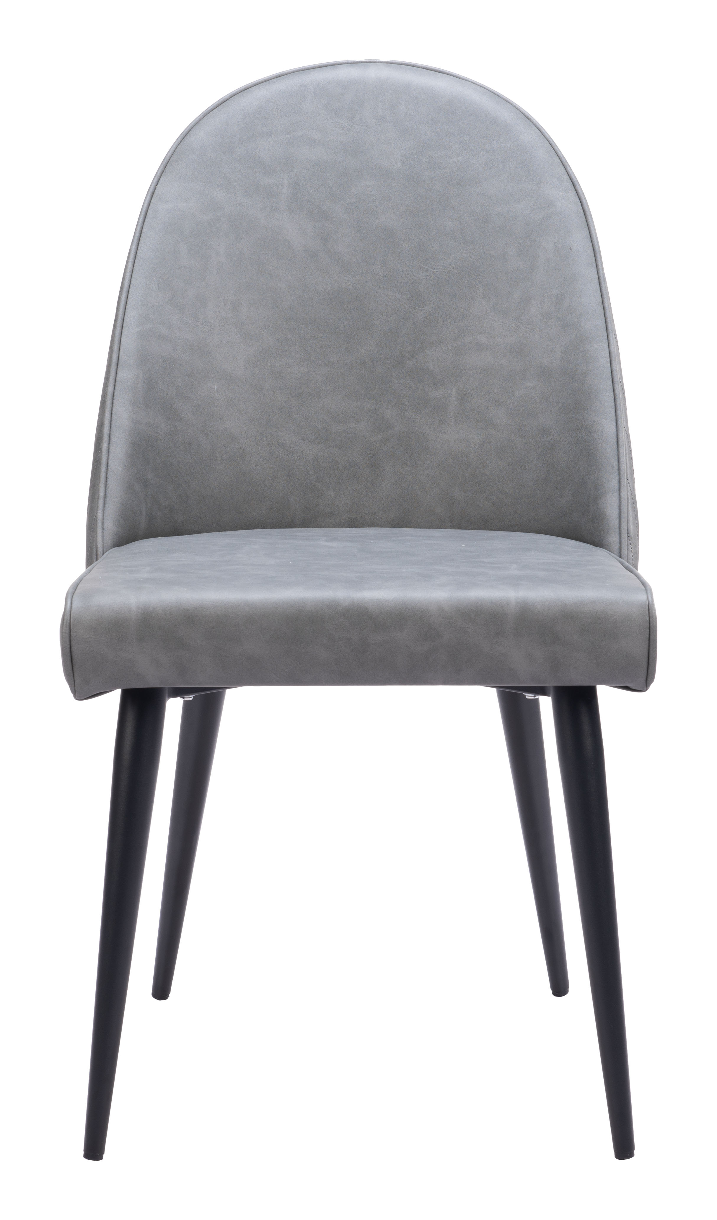 ZUO Silloth Armless Dining Chair (Set of 2) - Gray