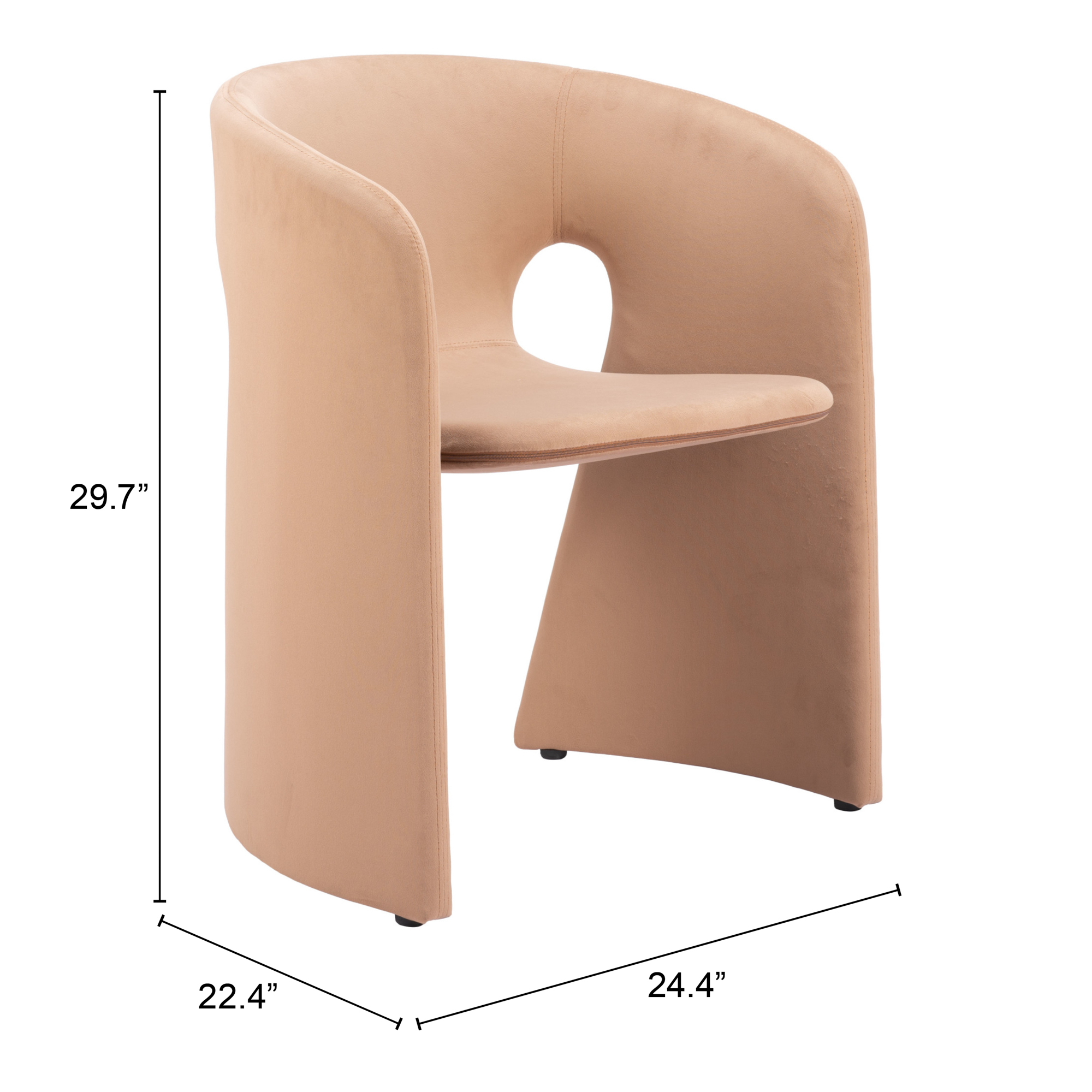 ZUO Rosyth Dining Chair - Tan