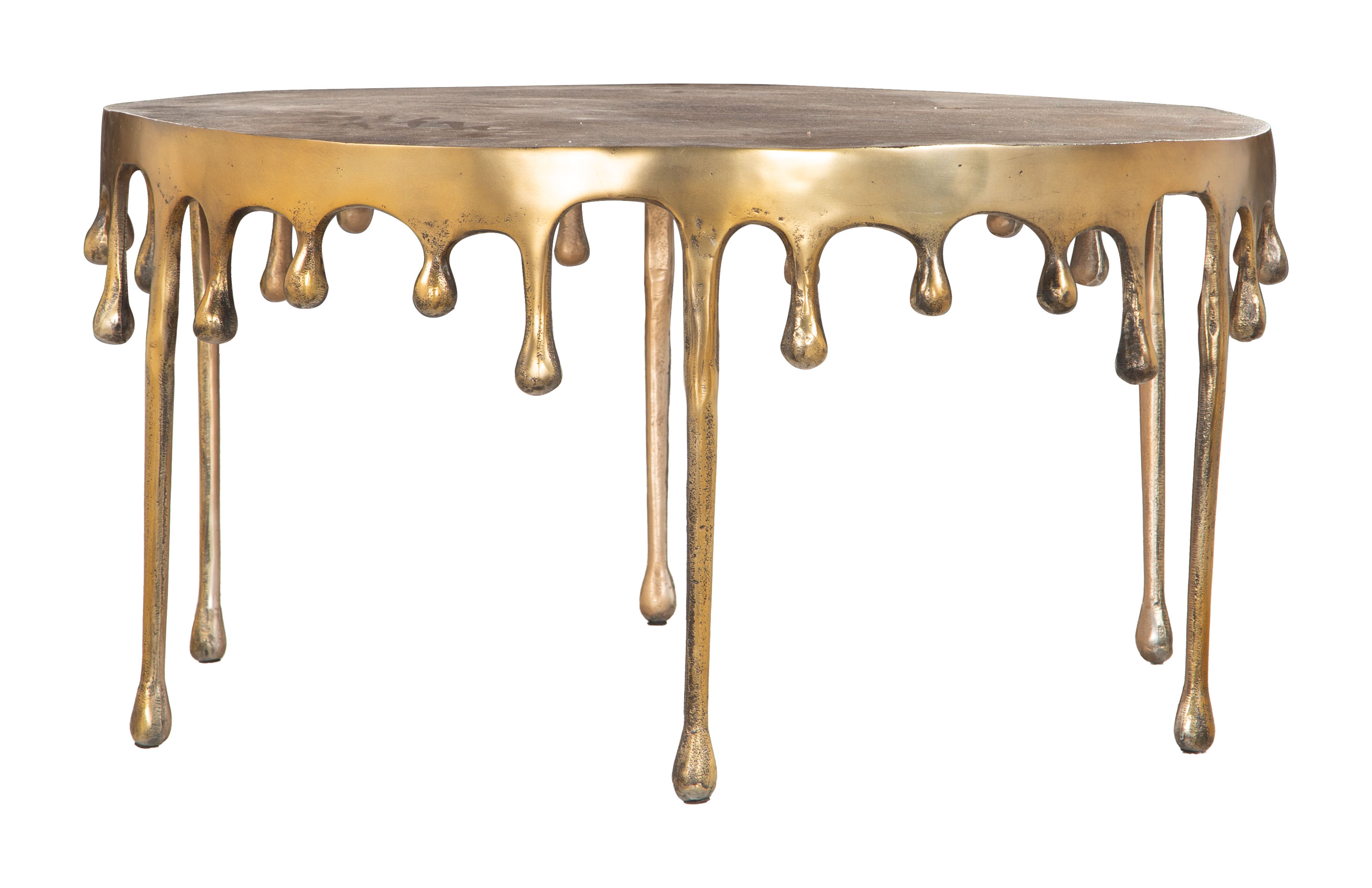 ZUO - Drip Coffee Table in Antique Brass