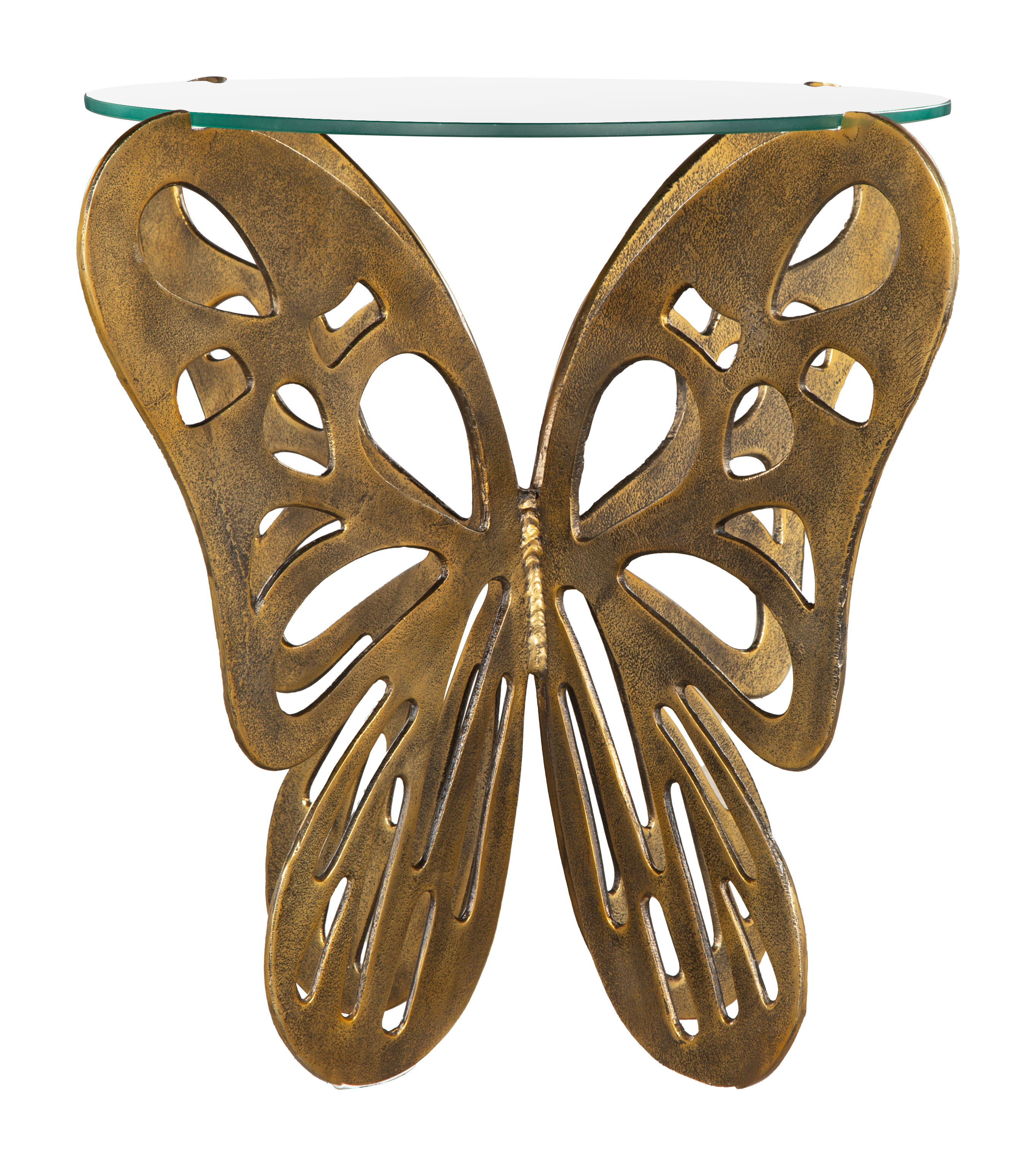 ZUO - Motyl Accent Table in Gold