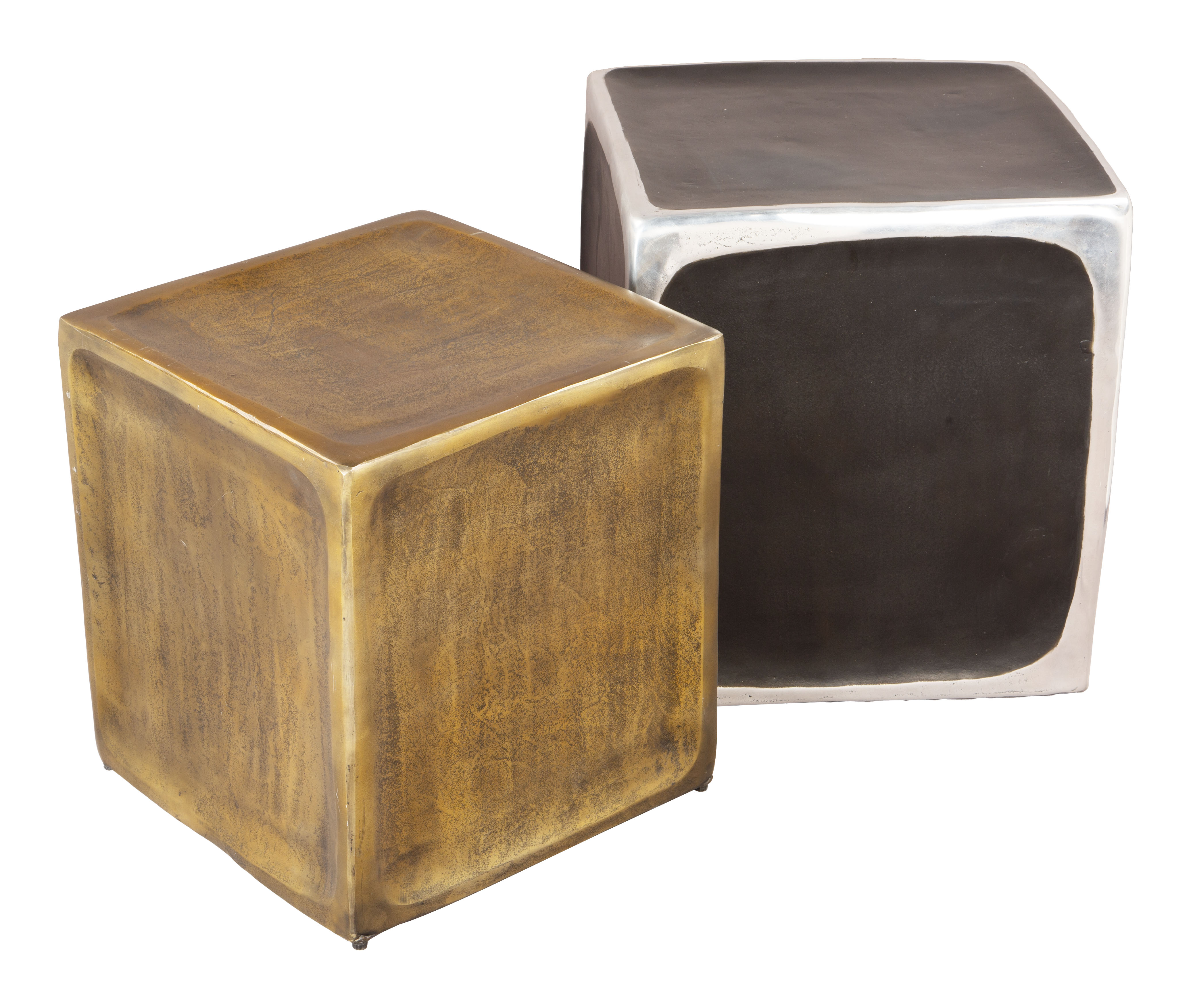 ZUO Brics Side Table Set (2-Piece) - Multi-Color