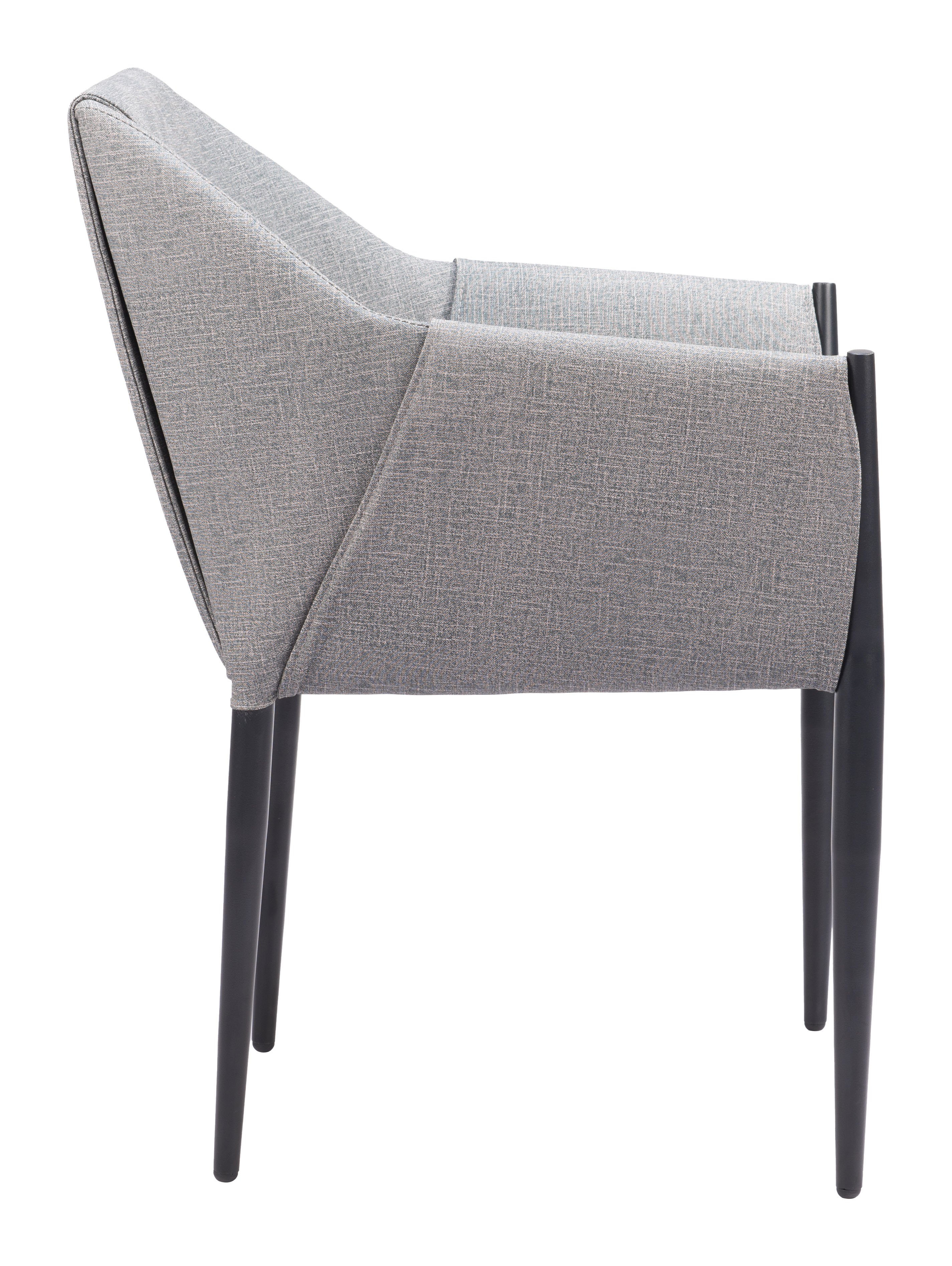 ZUO Andover Dining Chair (Set of 2) - Slate Gray