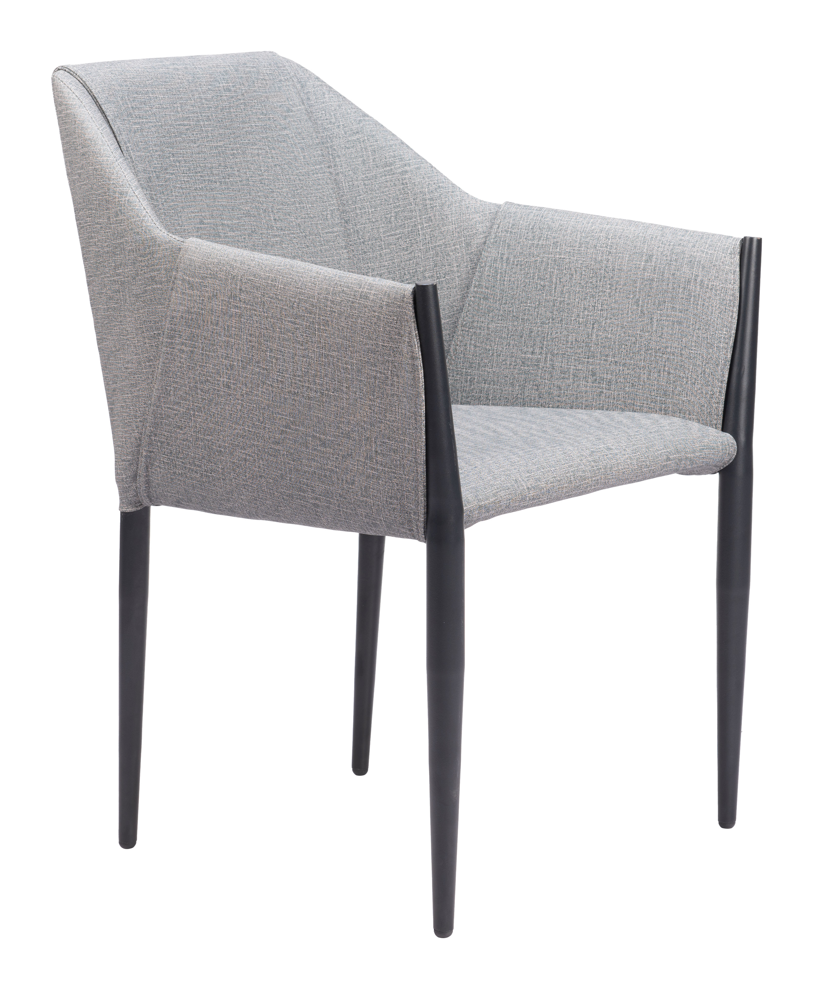 ZUO Andover Dining Chair (Set of 2) - Slate Gray