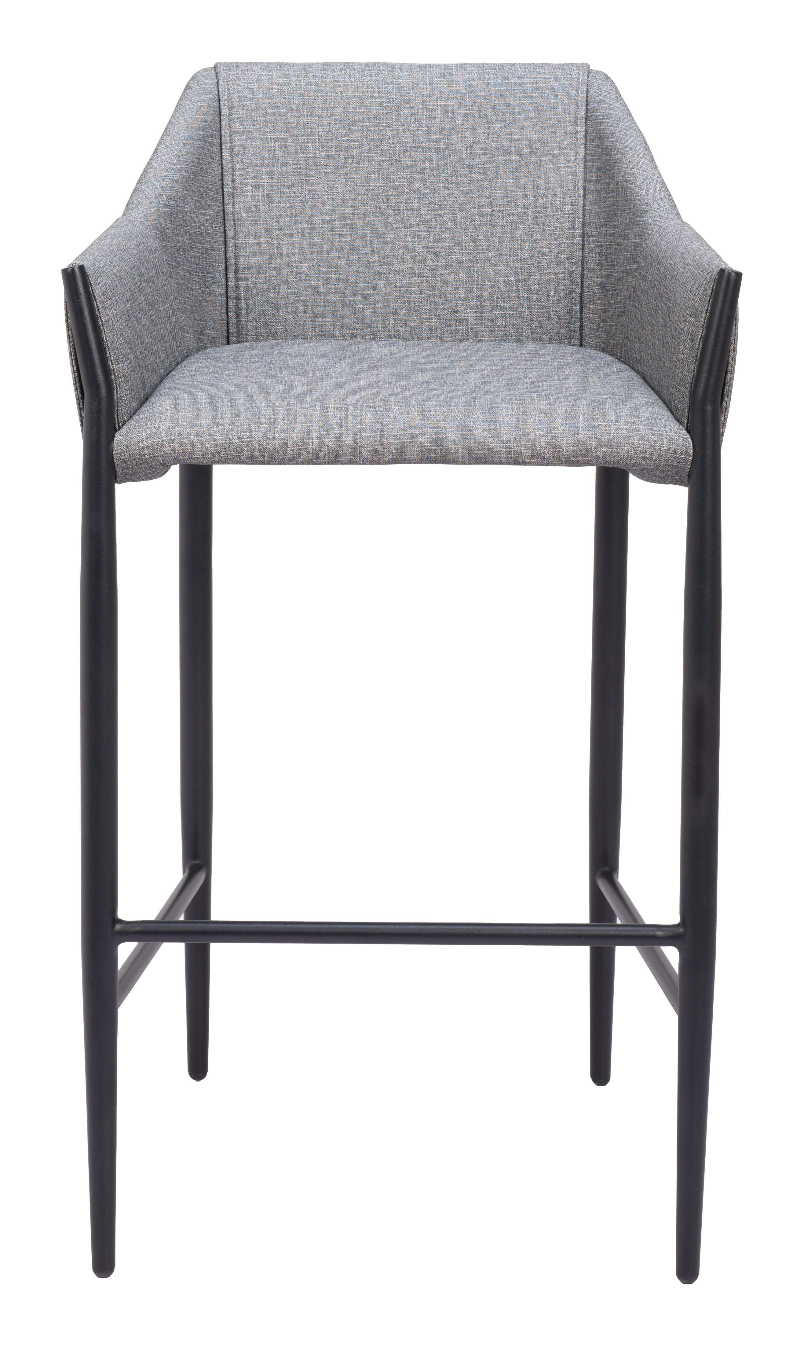 ZUO Andover Barstool - Slate Gray