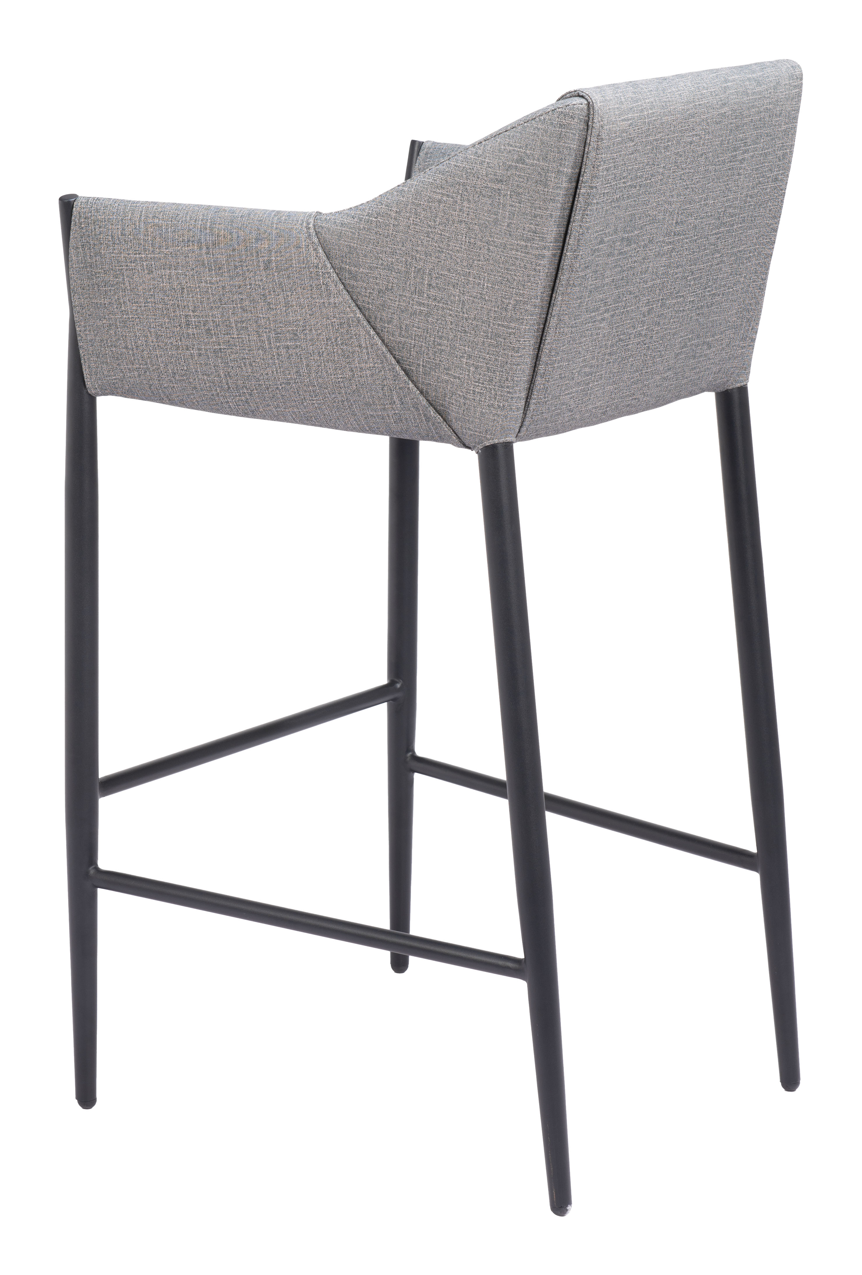 ZUO Andover Barstool - Slate Gray